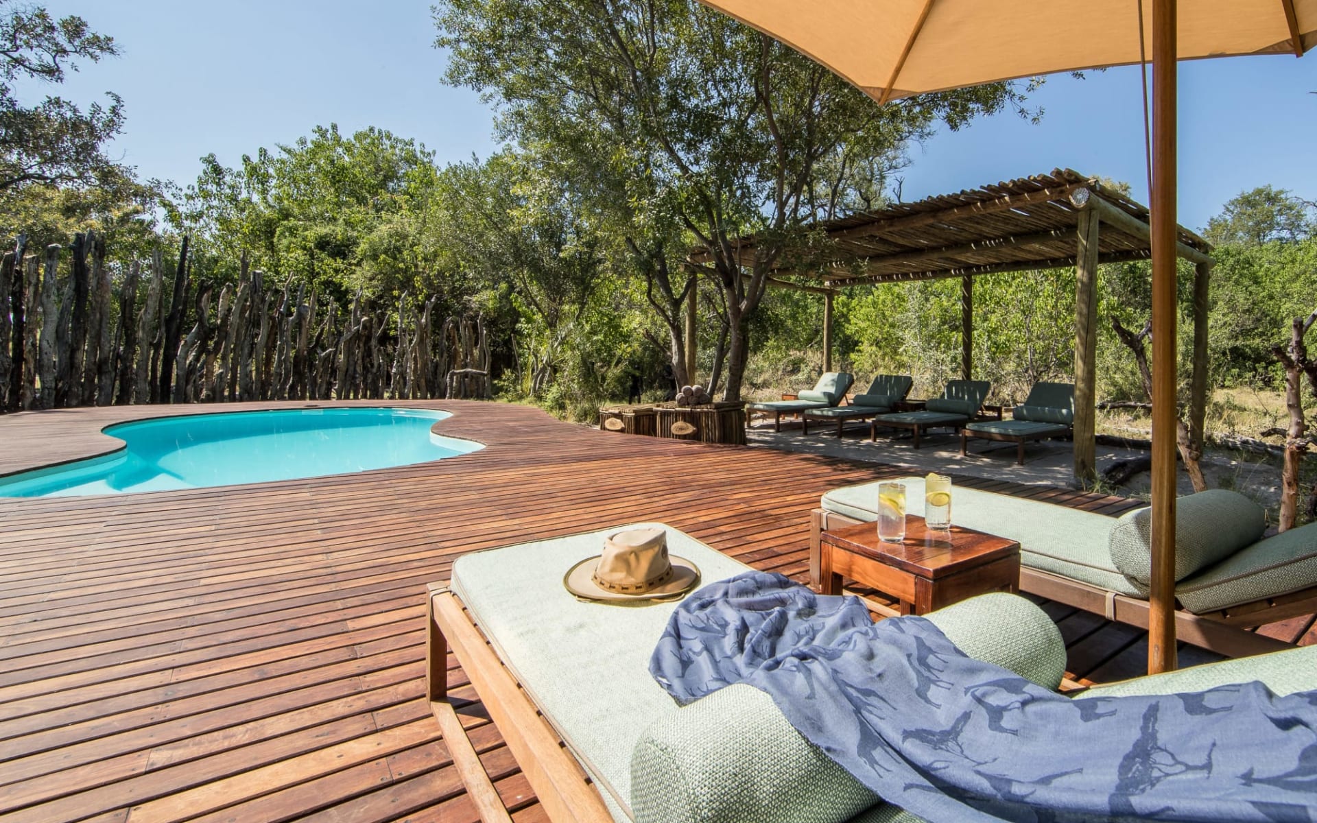 Kanana Camp in Okavango Delta: Guest Pool