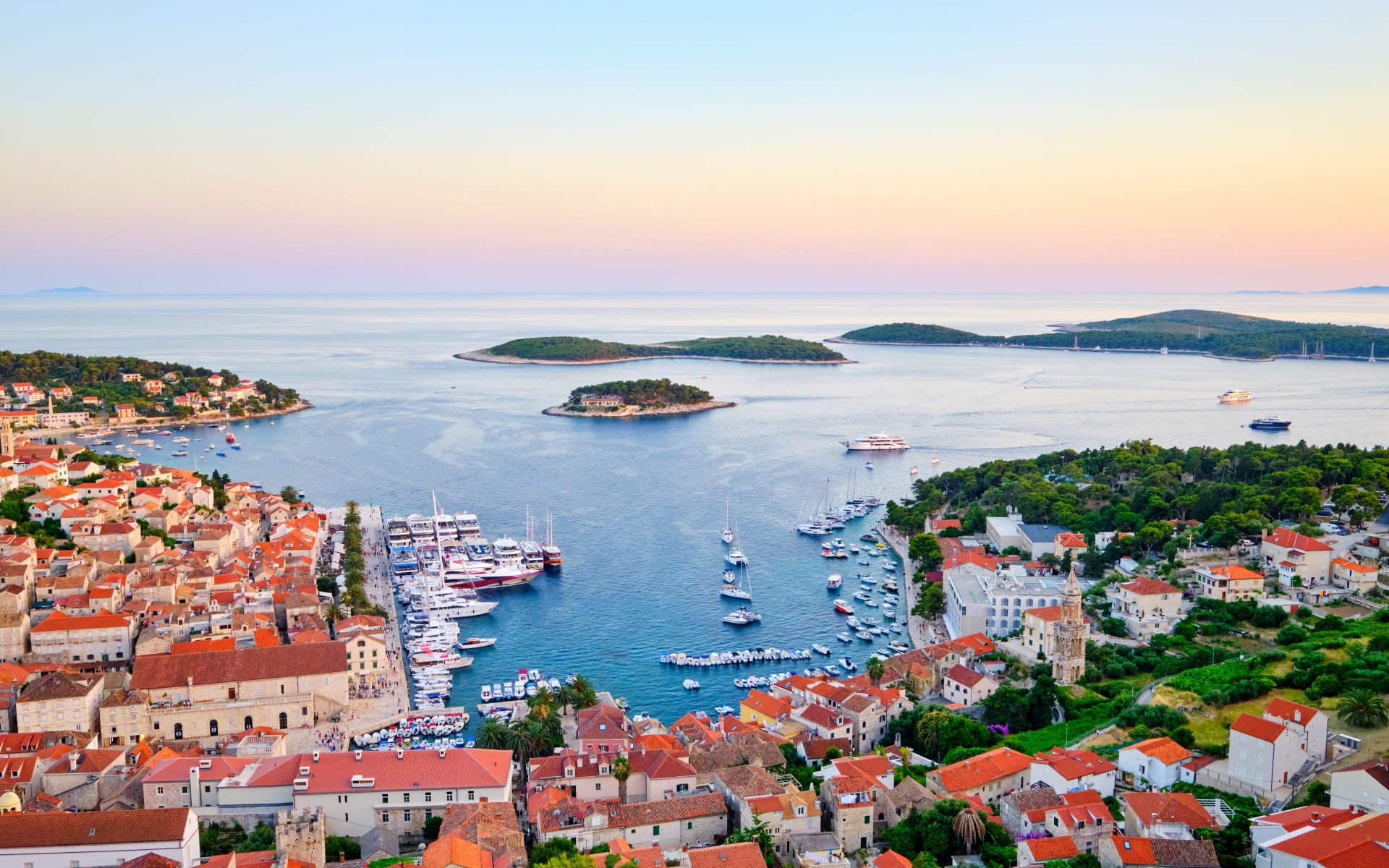 Badeferien im Maslina Resort ab Hvar: Hvar_Stadt_