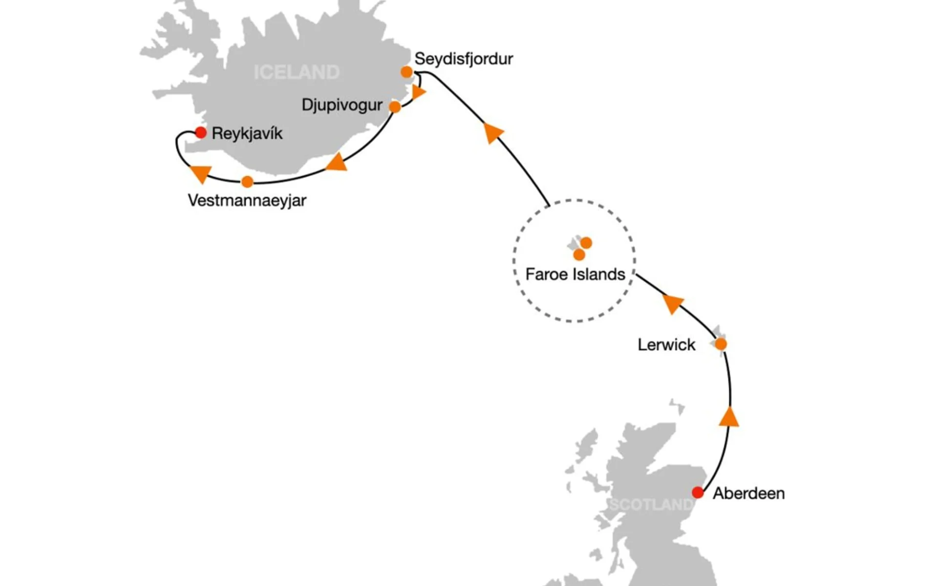 Inselträume am Rande der Arktis ab Edinburgh: Inselträume am Rande der Arktis