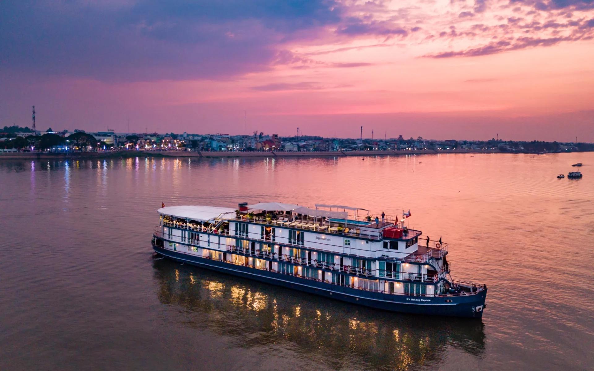 Flusskreuzfahrt nach Saigon ab Siem Reap: Jayavarman