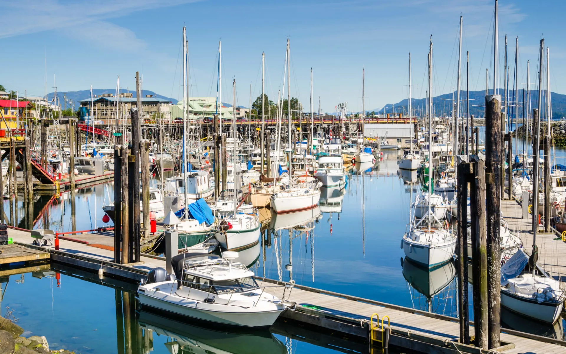 Tsa Kwa Luten Lodge in Quadra Island: kanada_campbell_river_harbour_vancouver_island