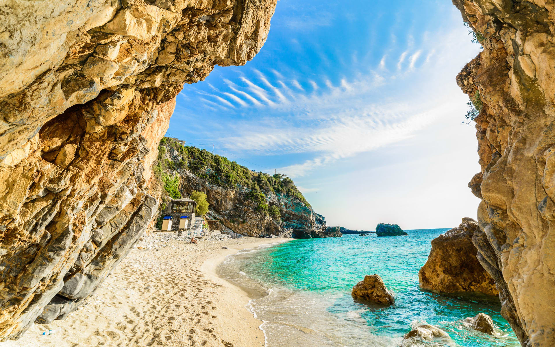 Badeferien im Capo Di Corfu ab Korfu: Korfu_Bucht_