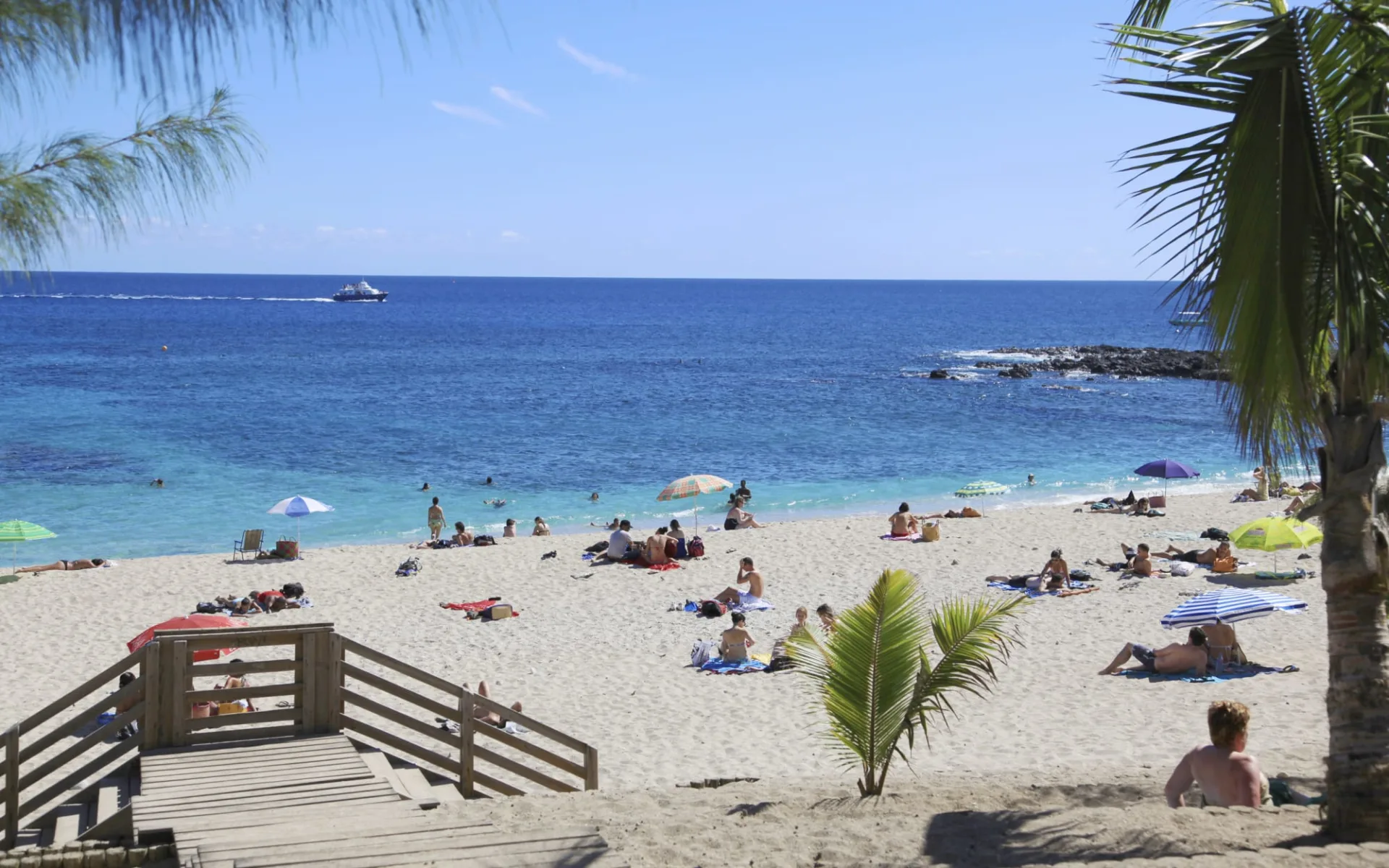 La Réunion en famille ab Saint-Denis: Lagoon Beach 