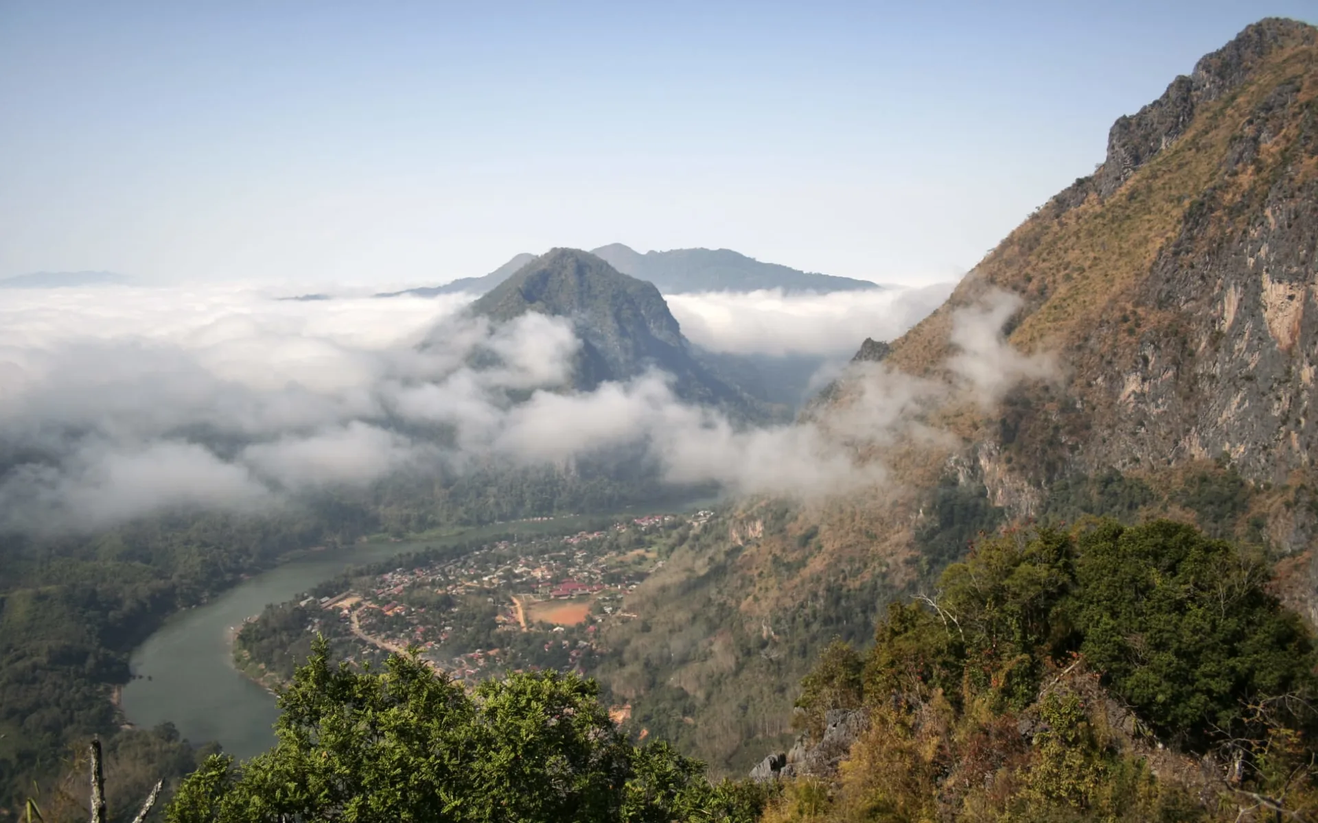 Bergstämme und Natur in Nord-Laos ab Luang Prabang: Laos Nong Khiaw