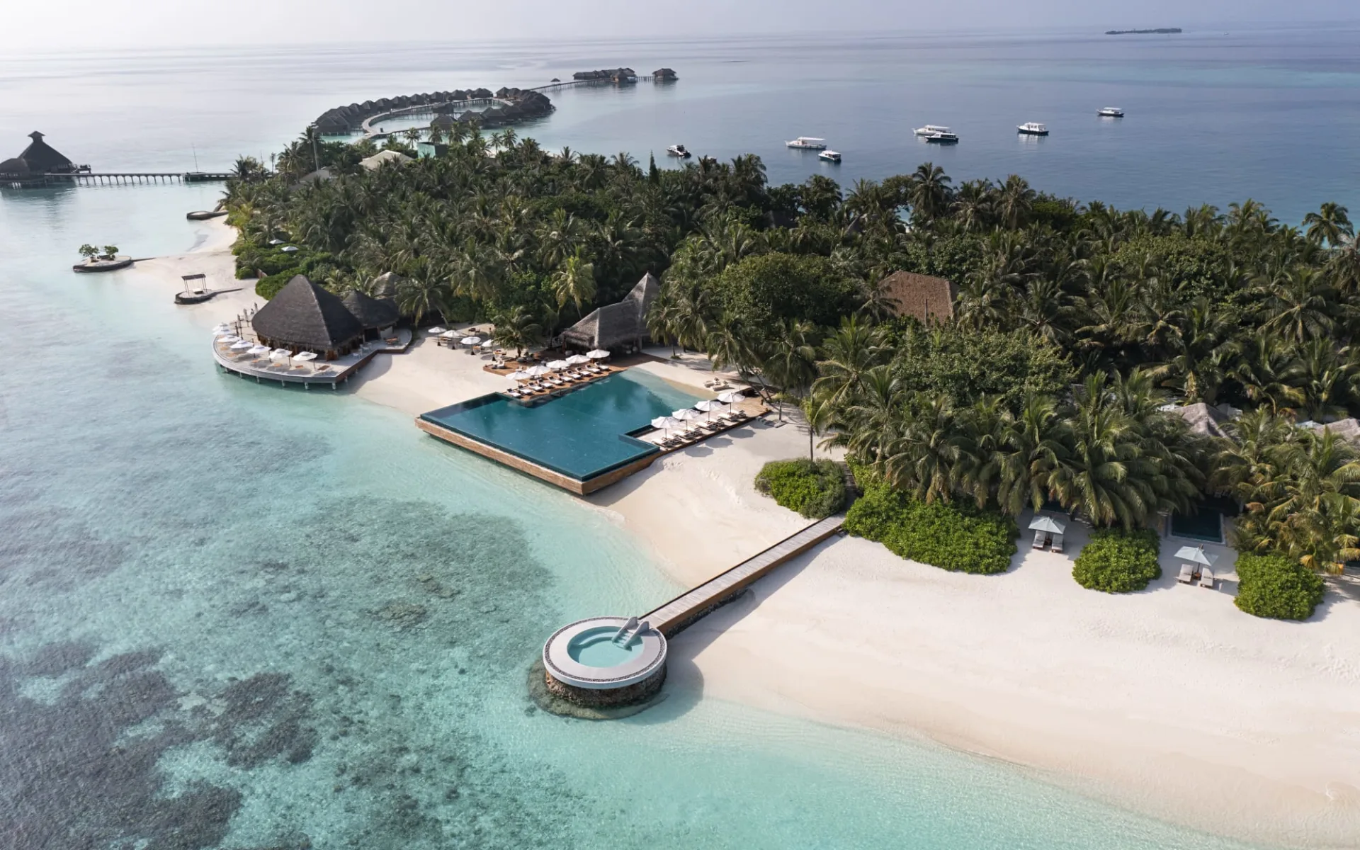 Huvafen Fushi in Nordmale-Atoll: location: 
