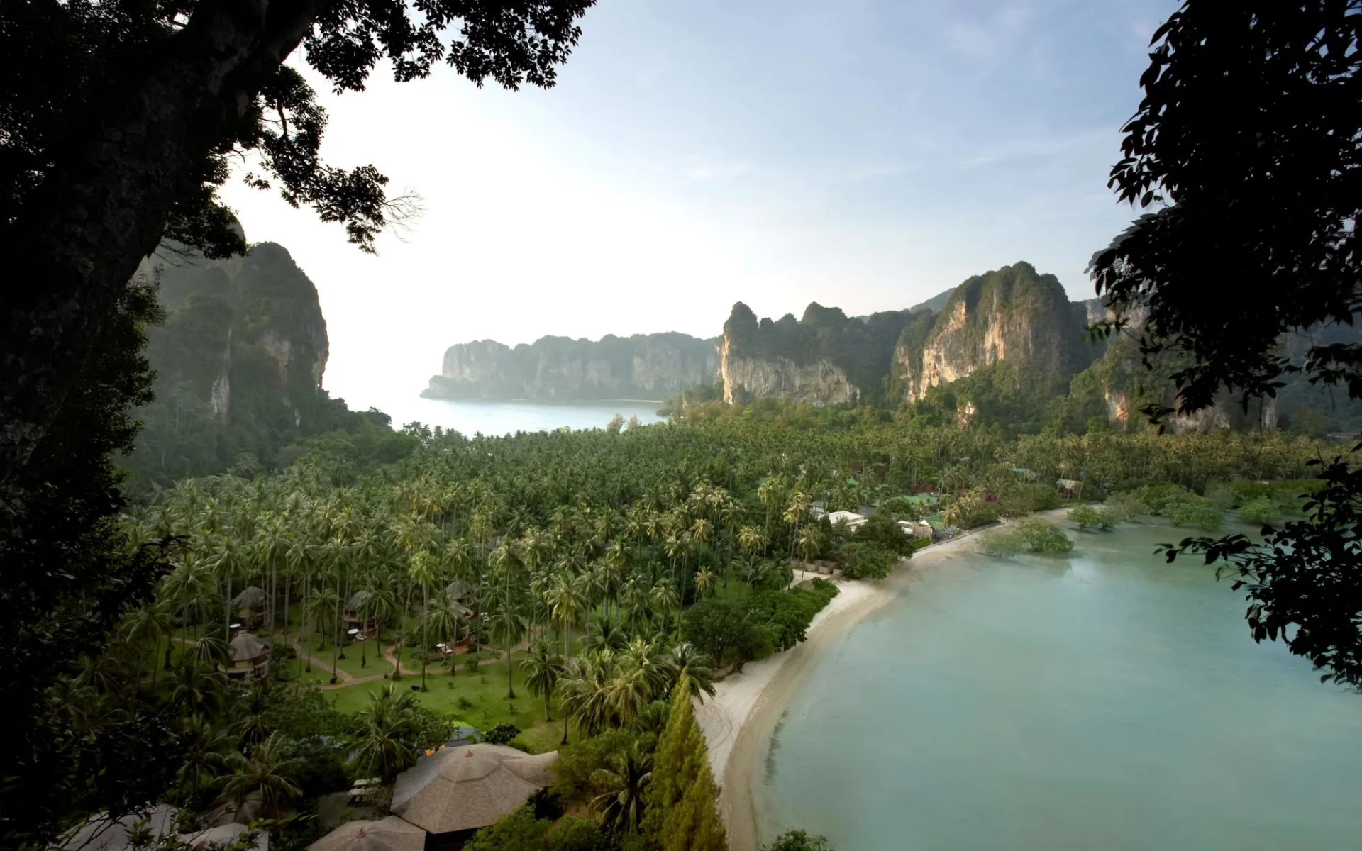 Rayavadee in Krabi: Bird Eye View of Rayavadee