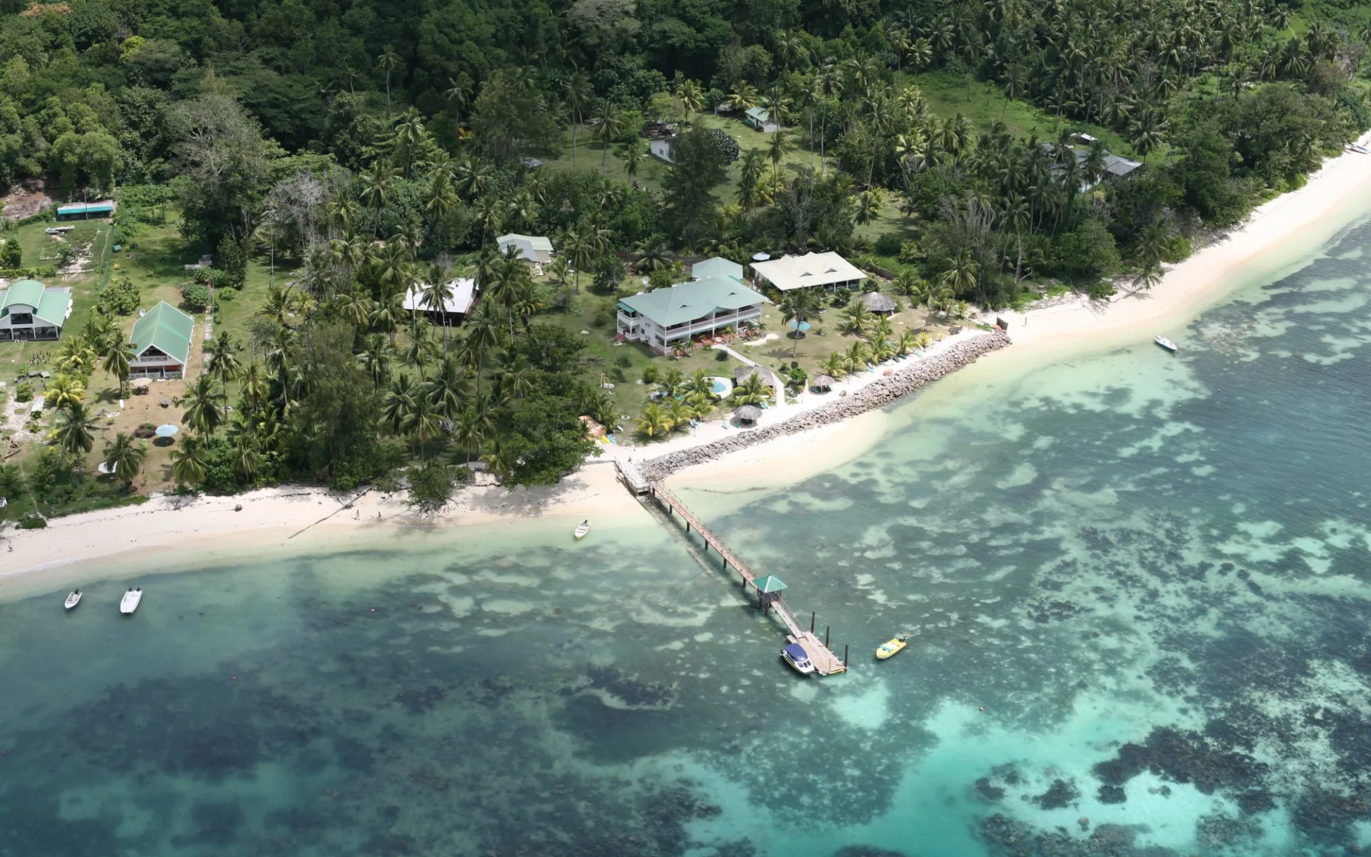 L'Habitation in Cerf Island: 