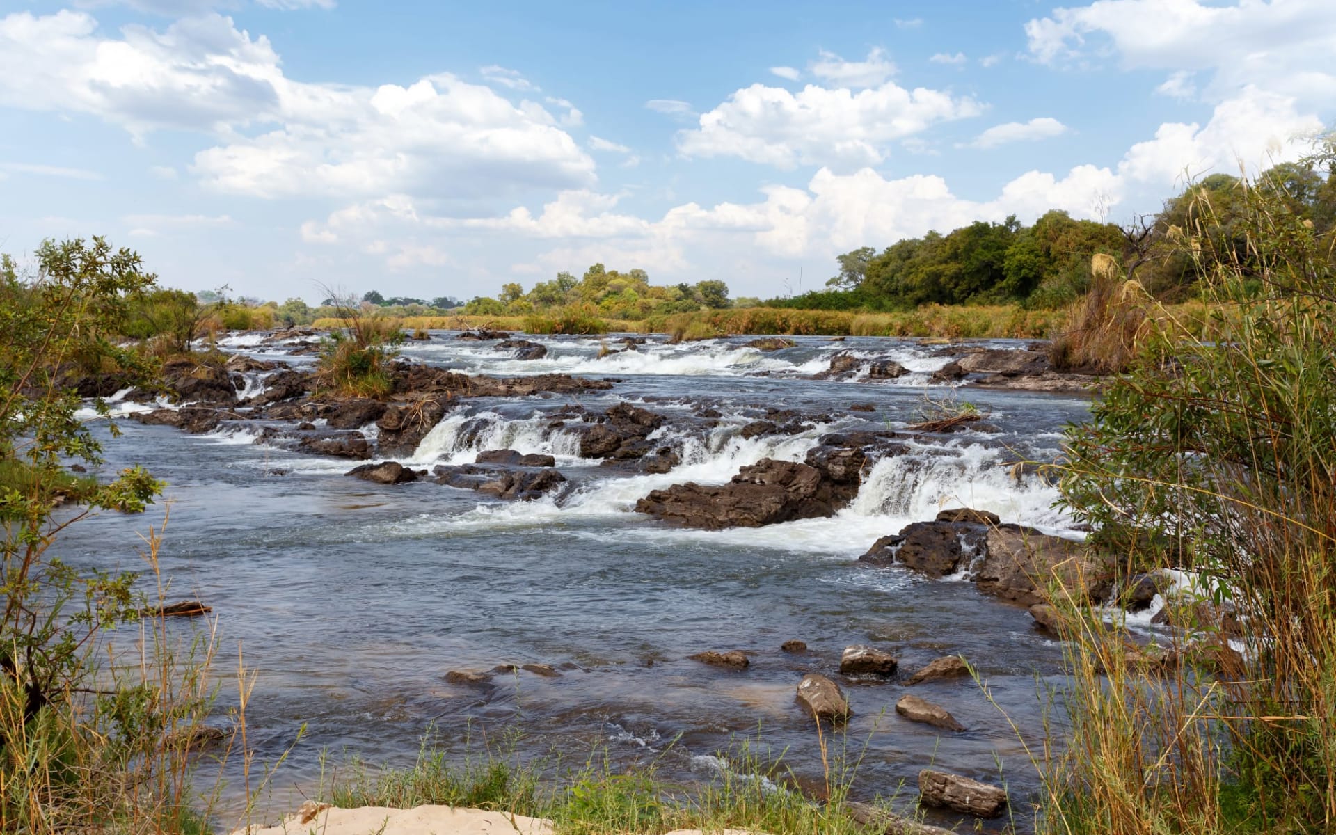 Popa Falls Resort in Zambesi (Caprivi):  Namibia Zambesi, Popa Falls 