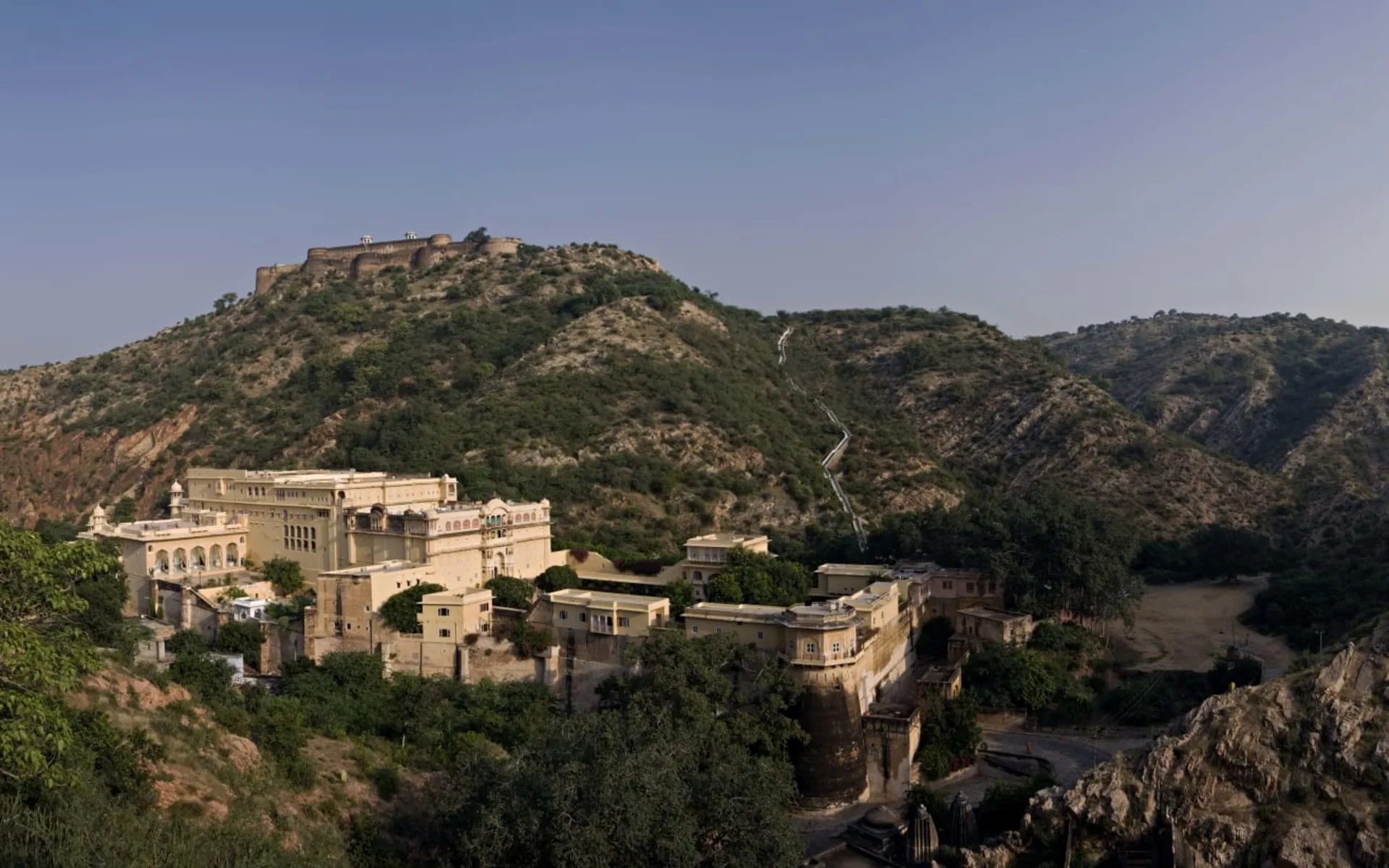 Samode Palace in Jaipur: Panorama View