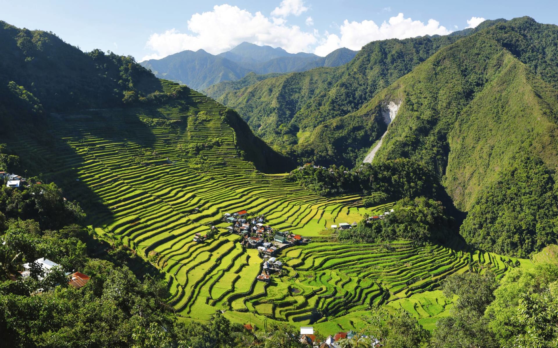 Nord-Luzon Rundreise ab Manila: Luzon - rice field terraces in the area of Batad