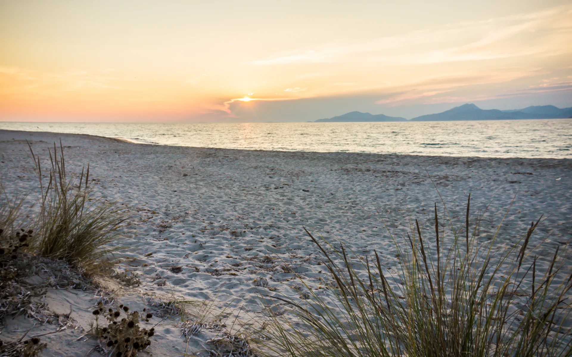 Badeferien im Caravia Beach Hotel ab Kos: Marmari Beach Sunset Kos Griechenland