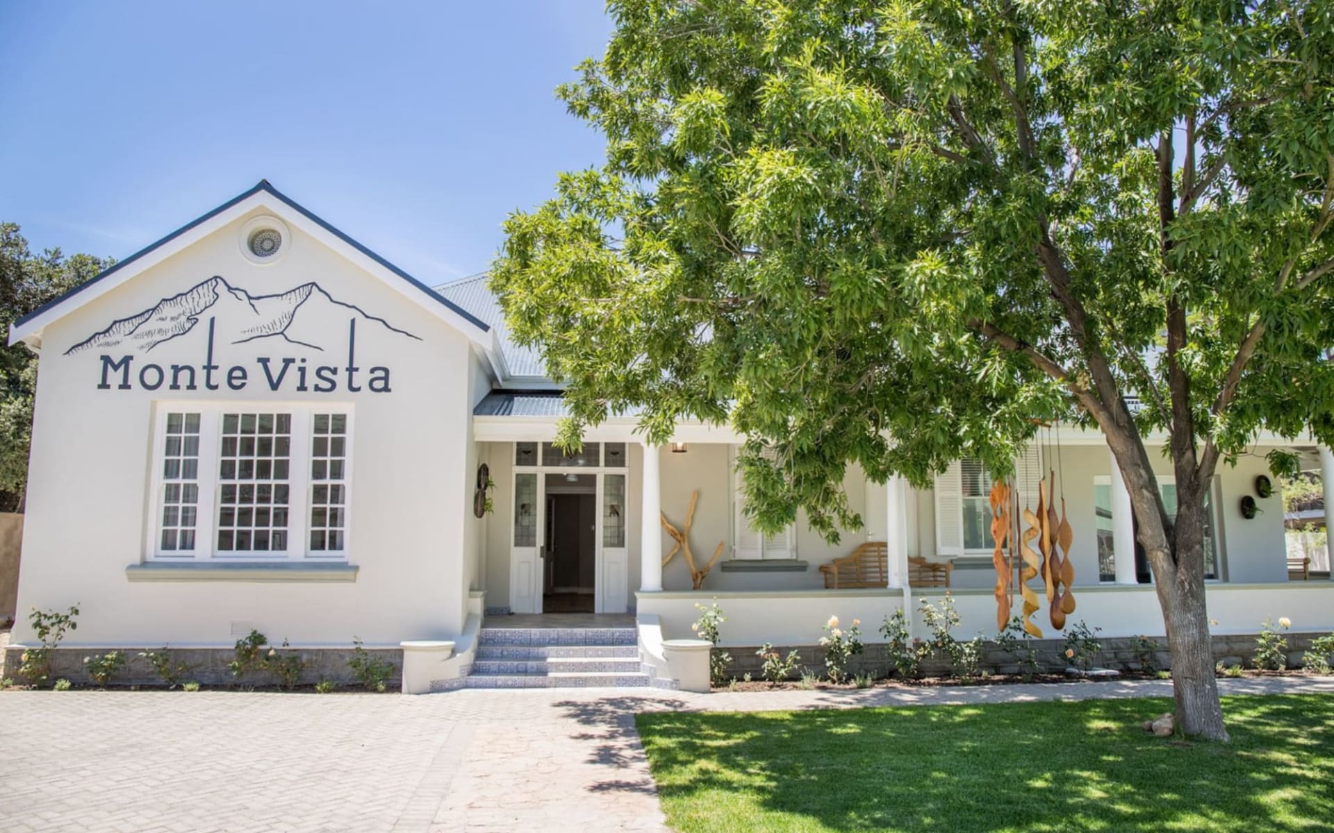 Monte Vista Boutique Hotel in Montagu: Monte Vista front