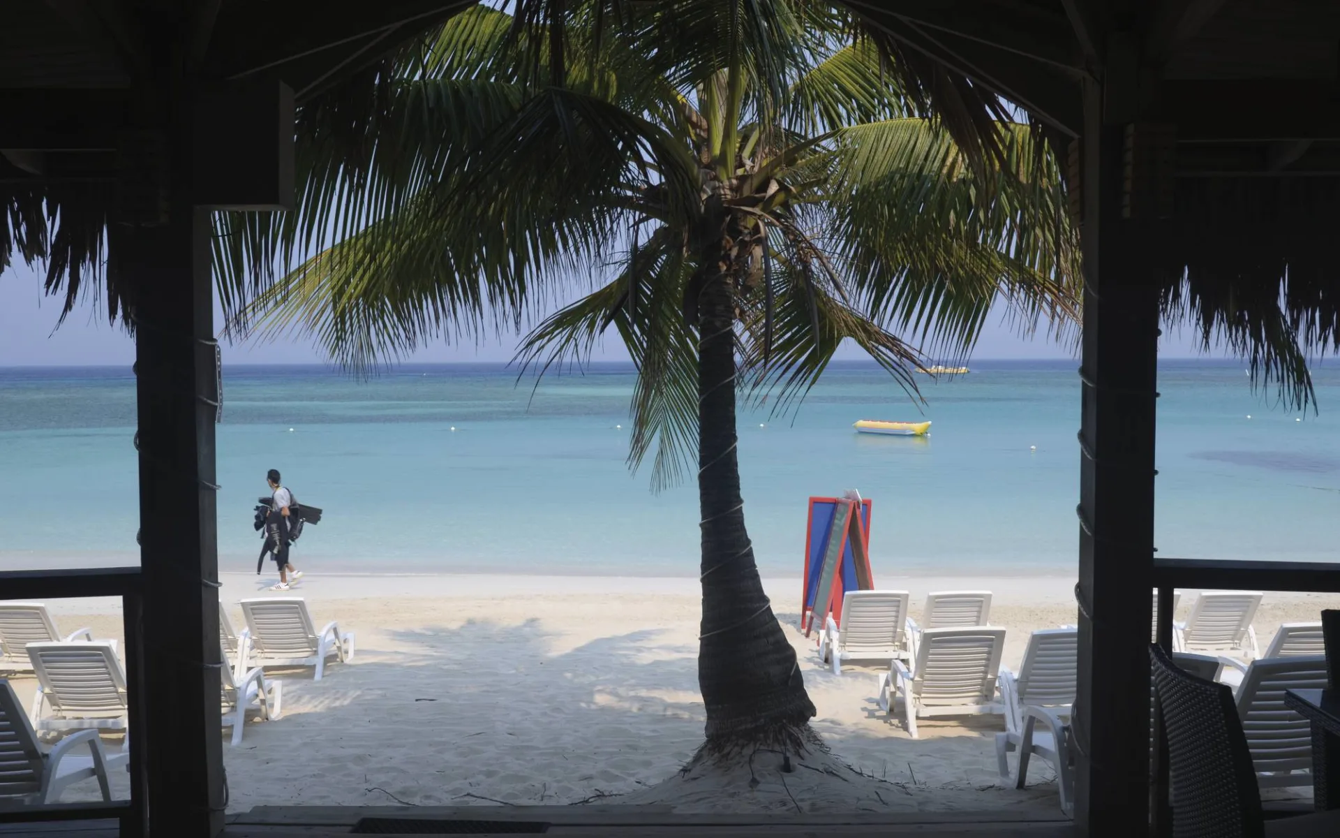 Paradise Beach in Roatan: natur paradise beach strand meer