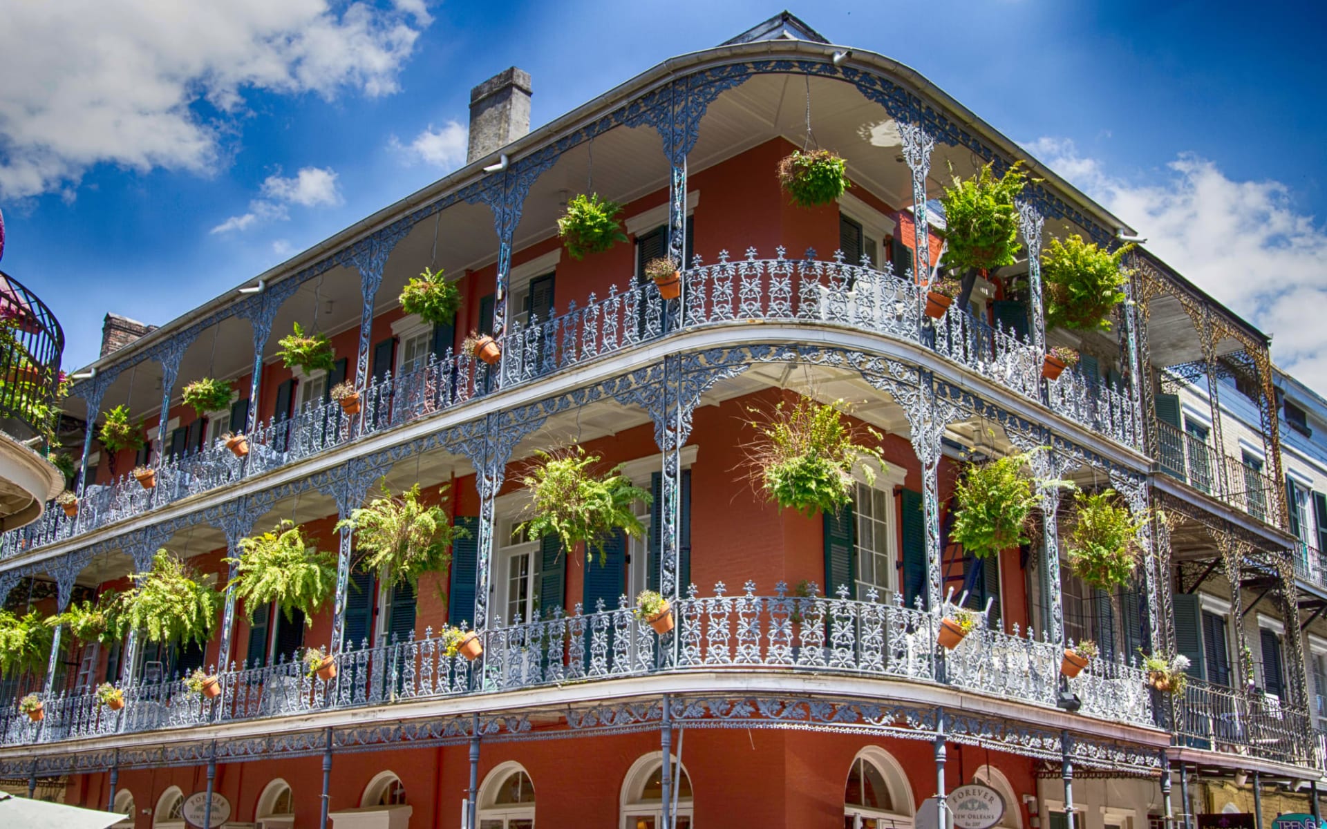Landwirtschaftliche Leserreise der BauernZeitung Texas & Louisiana ab Dallas: New_Orleans_Balconies