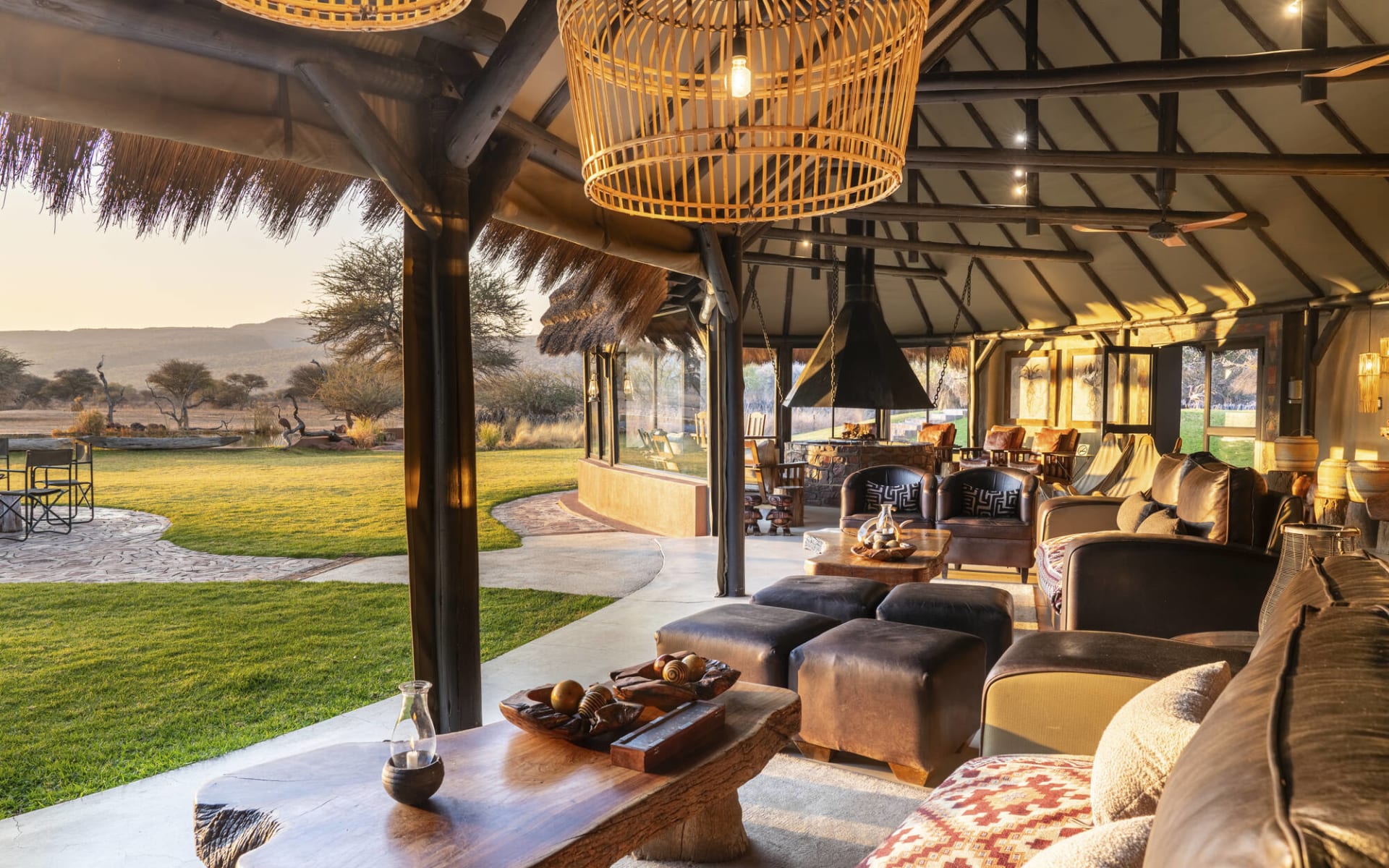 Okonjima Game Reserve in Otjiwarongo Region: Okonjima Luxury Bush Camp picture crew10 (2)