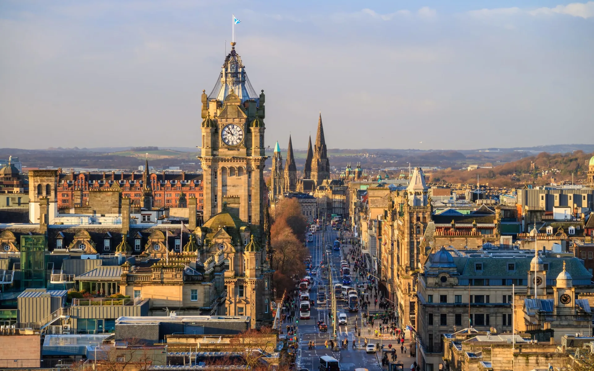 Schottland kompakt ab Edinburgh: Old town Edinburgh and Edinburgh castle
