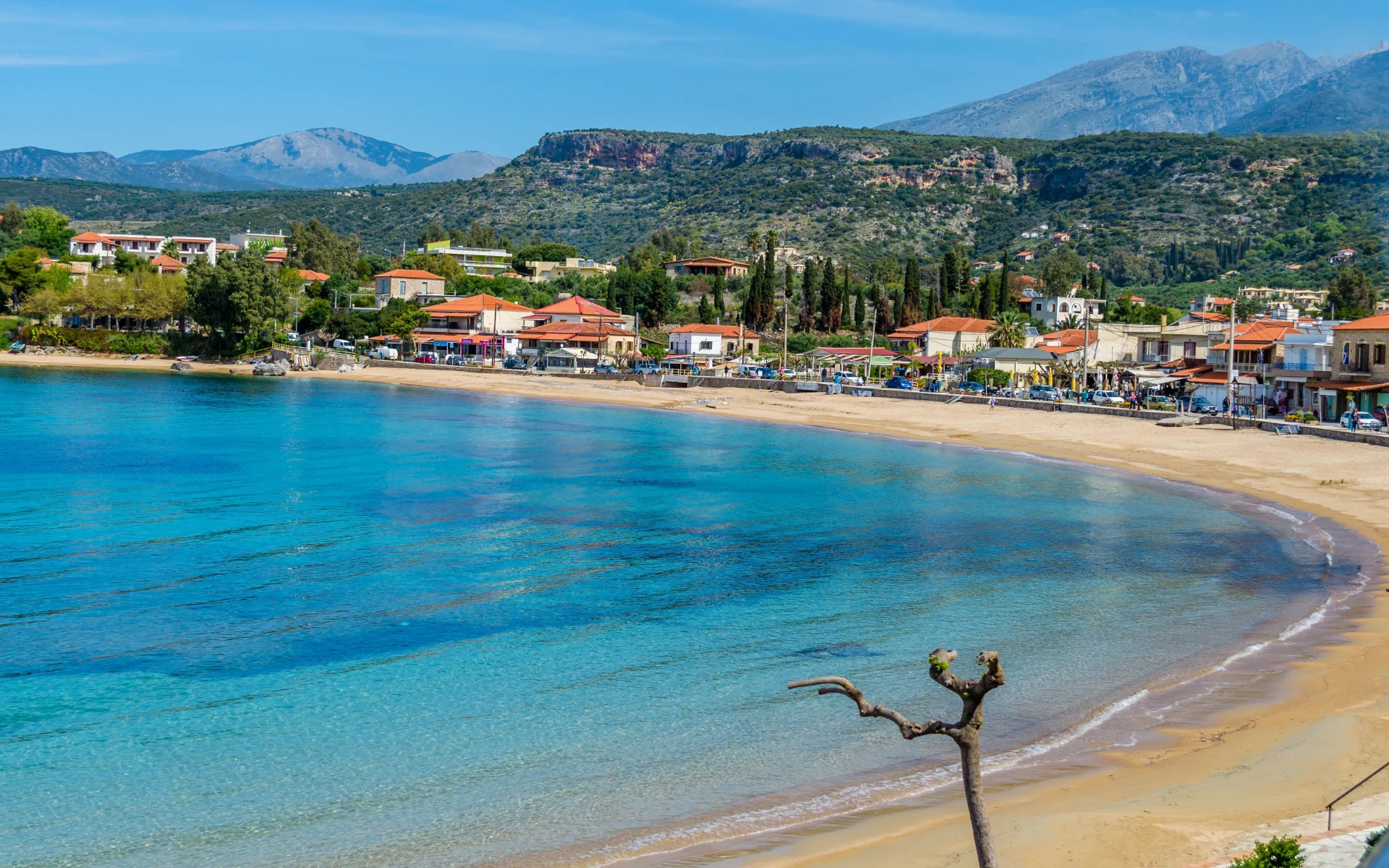 Badeferien im Robinson Club Kyllini Beach ab Kalamata: Peloponnes_Sandstrand_