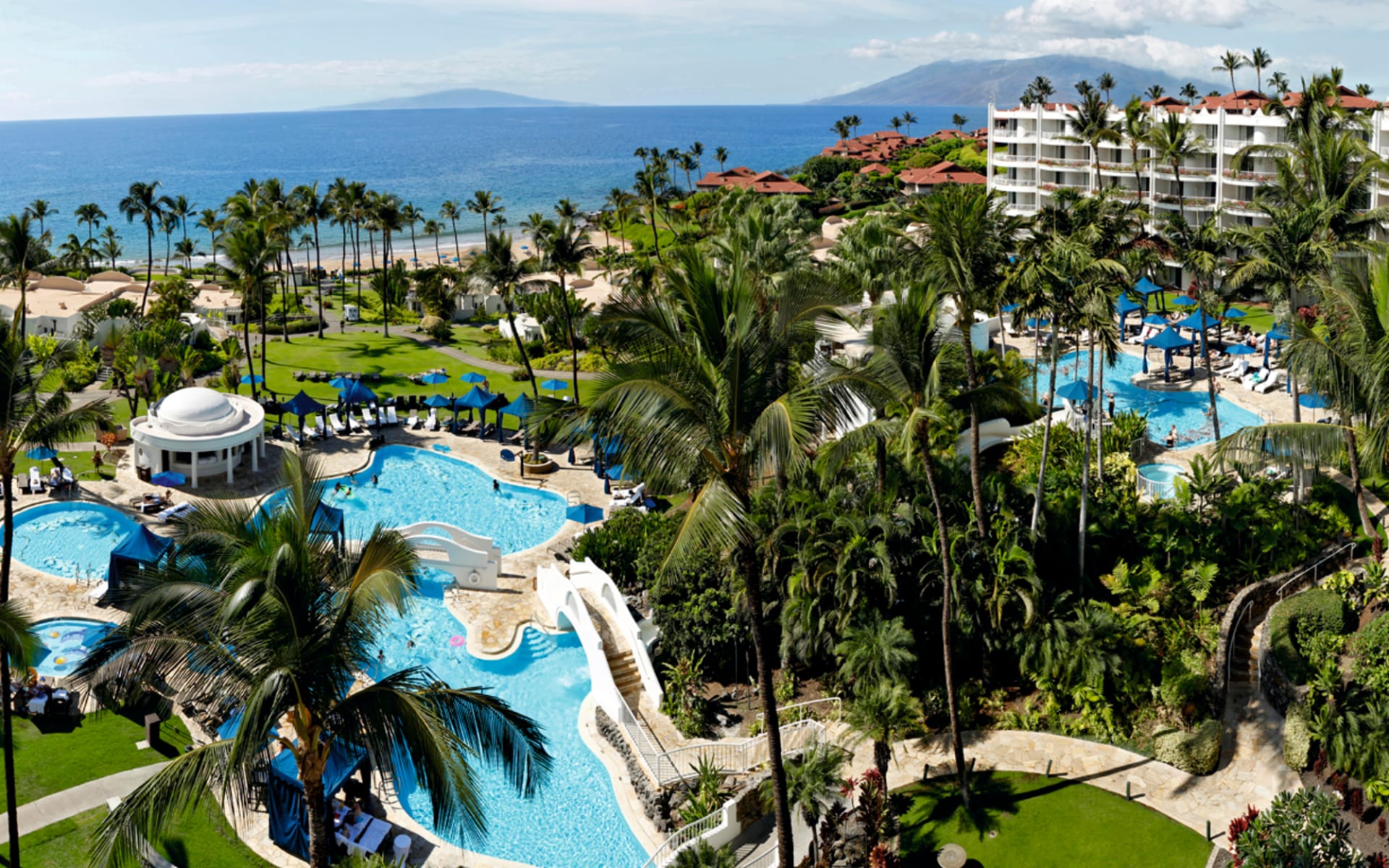 Fairmont Kea Lani Maui in Wailea - Maui: pool fairmont kea lani maui poolanlage garten hotel