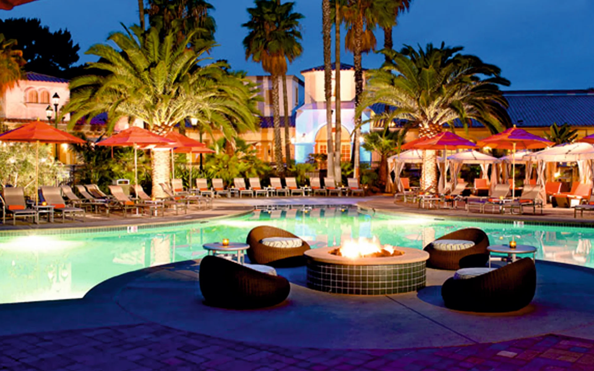 Mission Bay Resort in San Diego: pool hilton san diego resort and spa gartenanlage