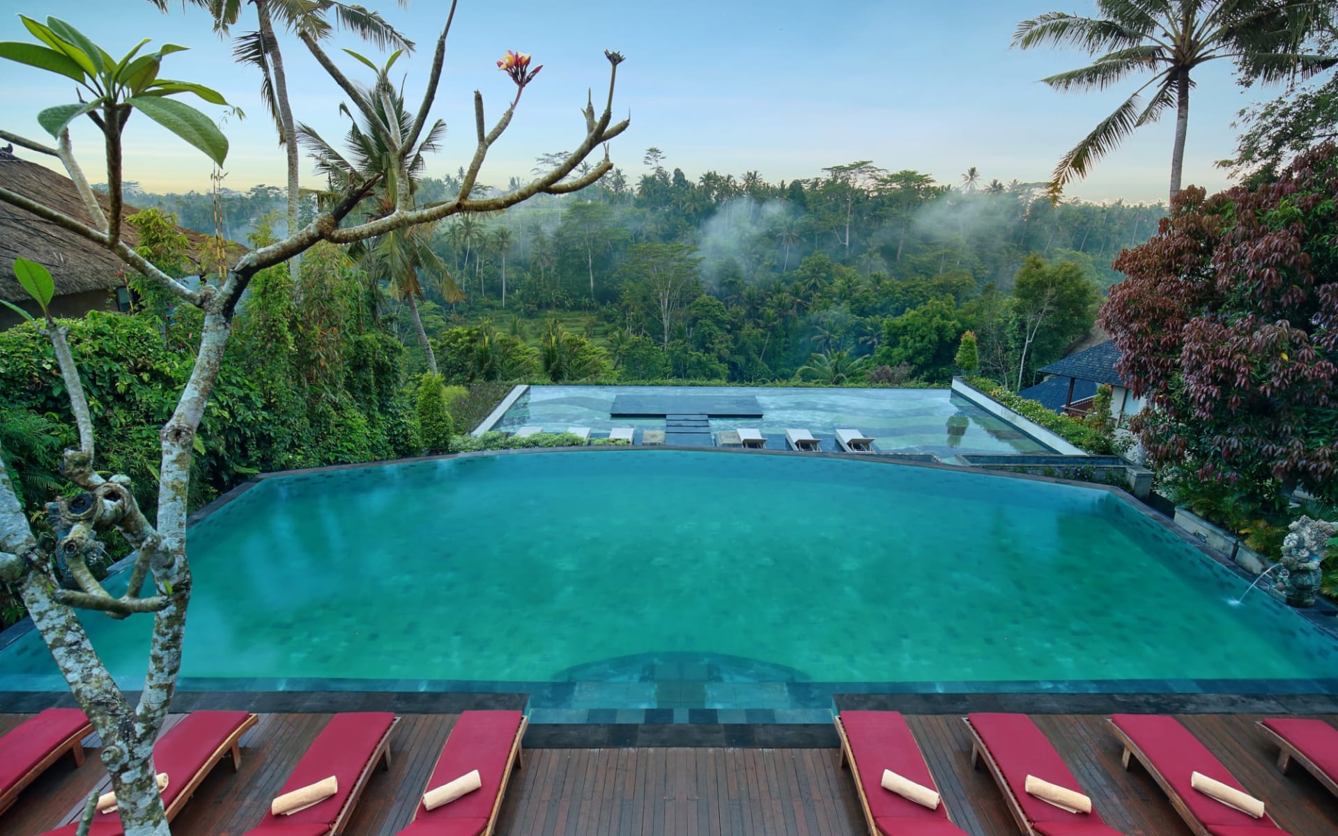 Jannata Resort & Spa in Ubud: Main Pool and Infinity Pool
