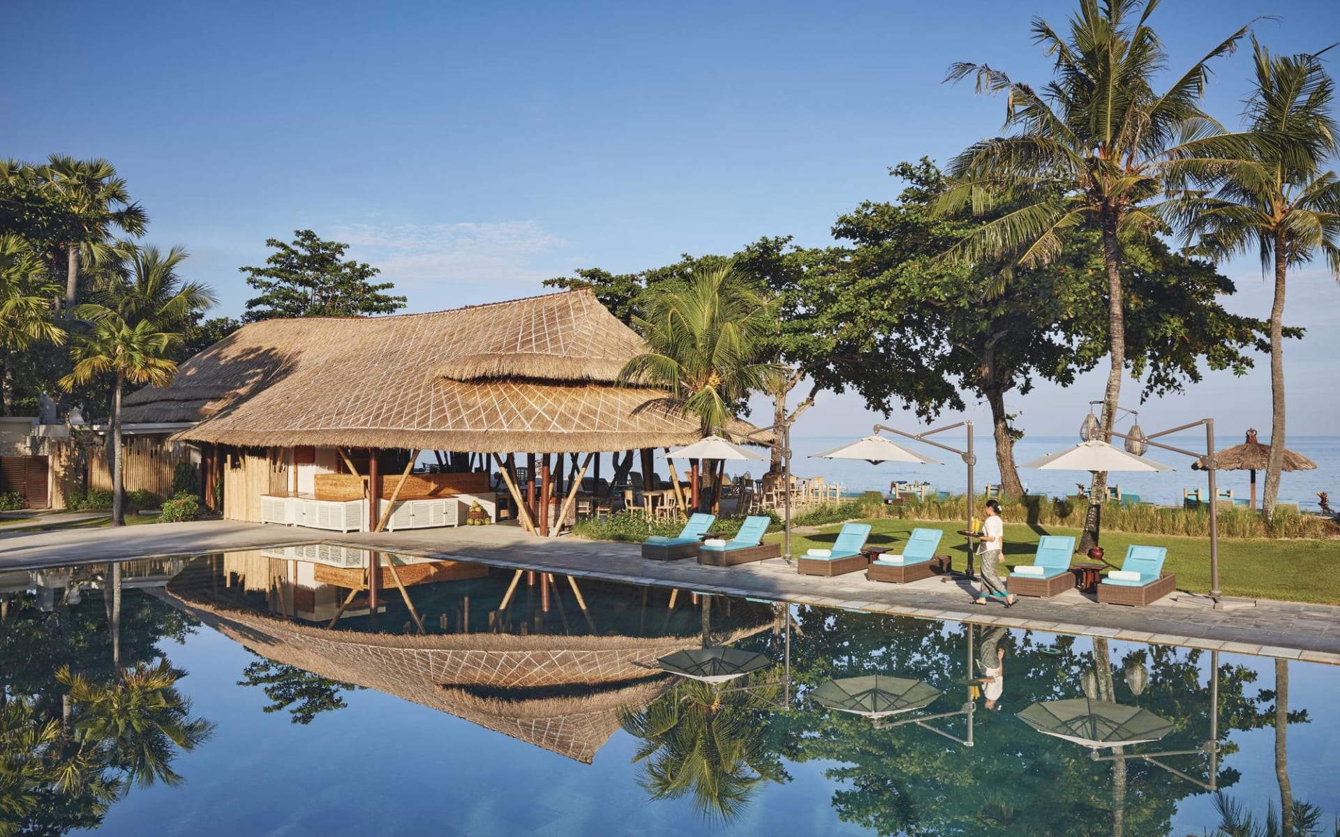 Jimbaran Puri, A Belmond Hotel in Südbali: Main Swimming Pool