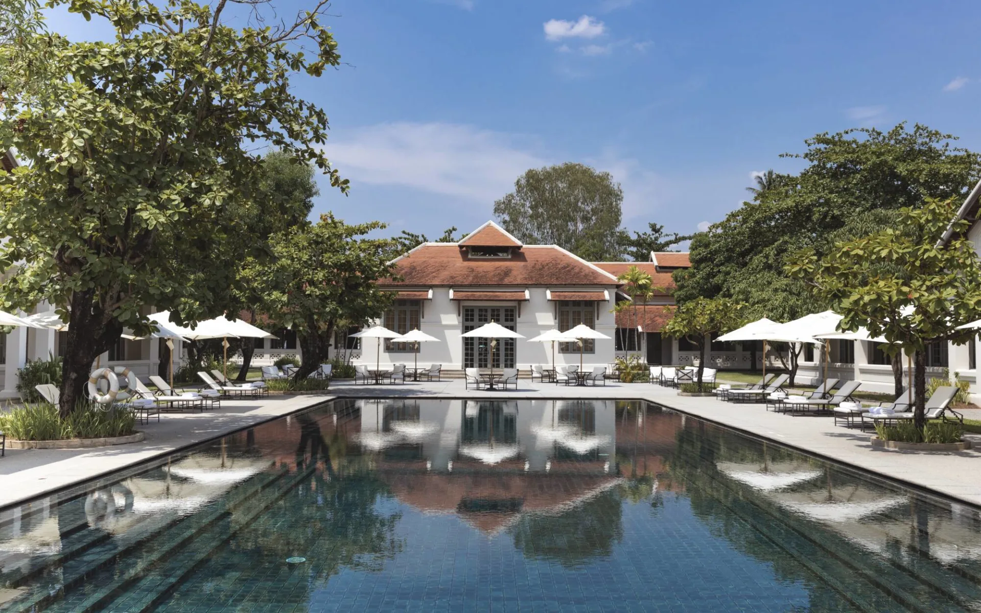 Amantaka in Luang Prabang: Main Swimming Pool