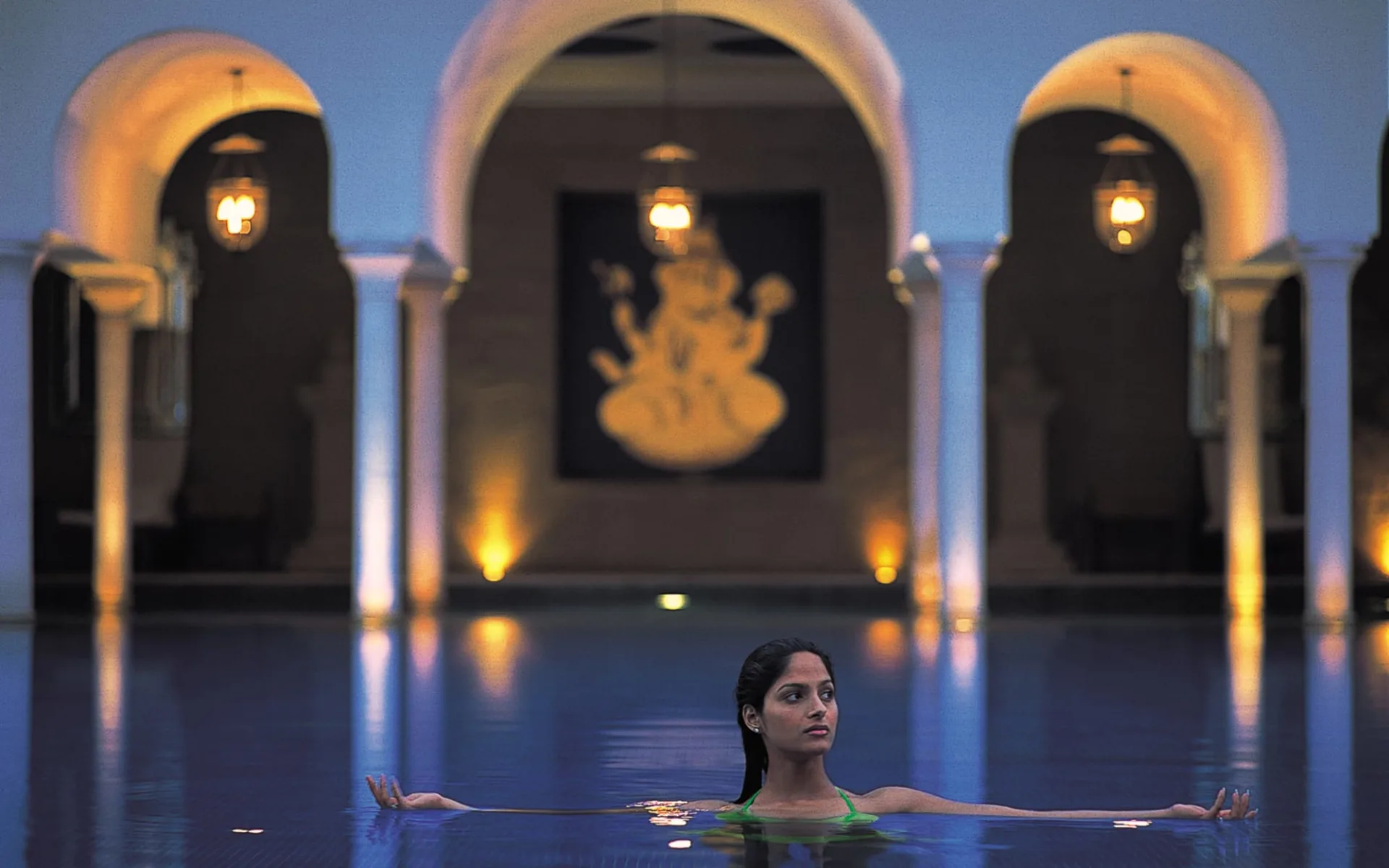 The Oberoi Amarvilas in Agra: Pool