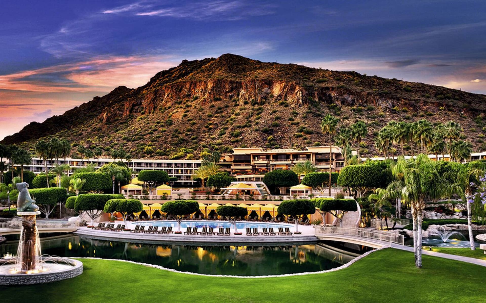 The Phoenician in Scottsdale: pool the phoenician scottsdale gartenanlage