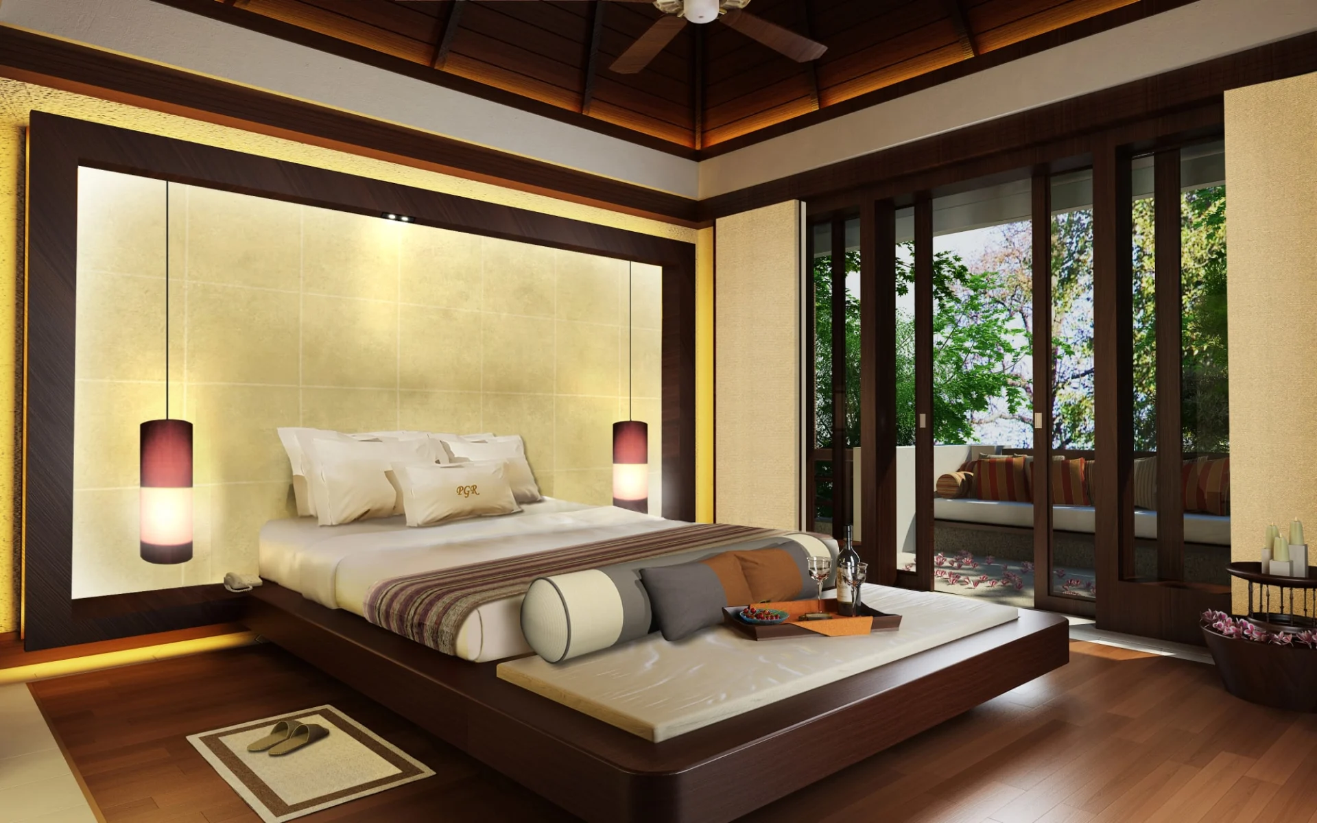 Gaya Island Resort in Kota Kinabalu:  Bayu Villa | Canopy Villa | Kinabalu Villa