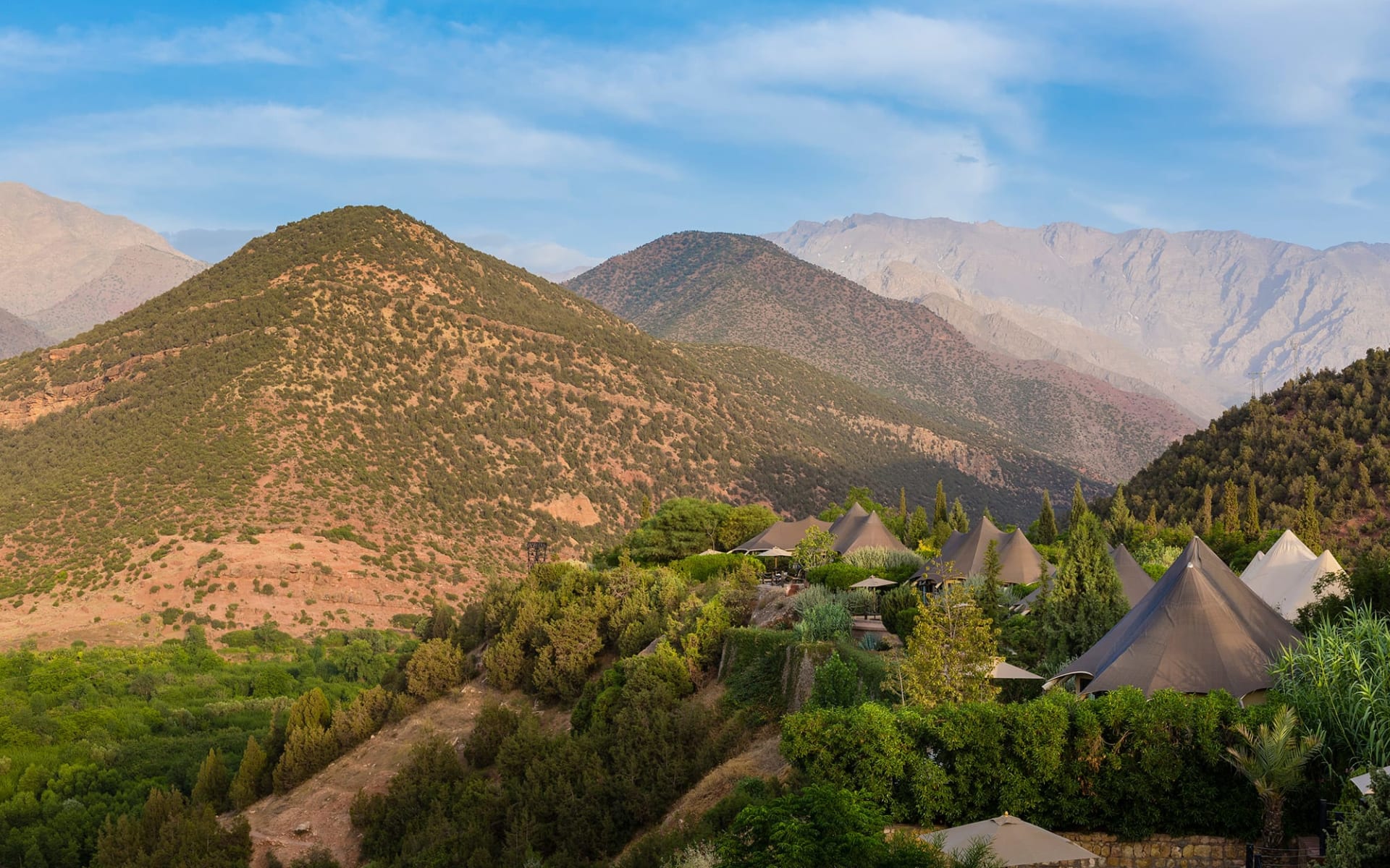 Kasbah Tamadot in Asni: Berber Tented Suite