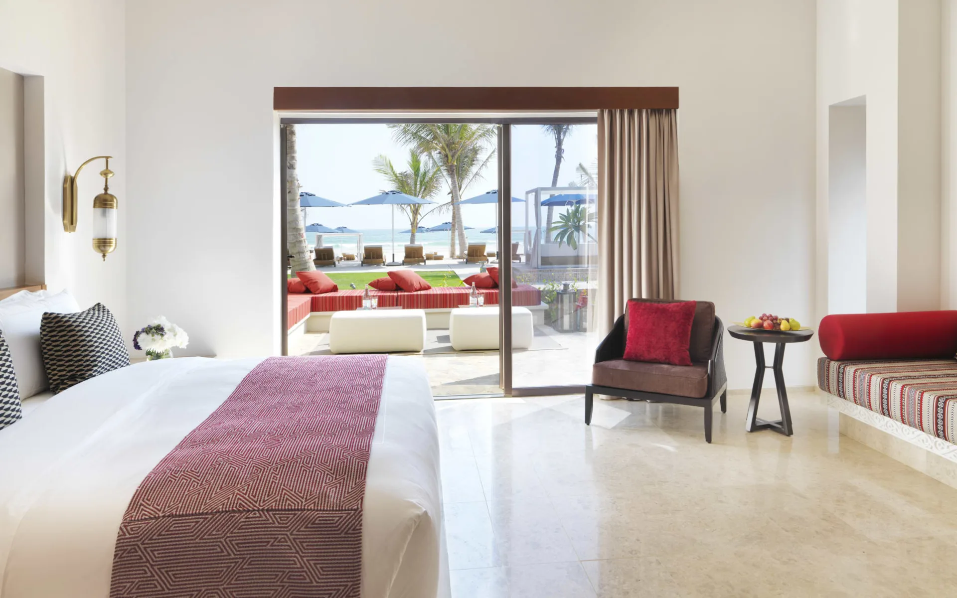 Al Baleed Resort Salalah by Anantara:  Deluxe Beach View