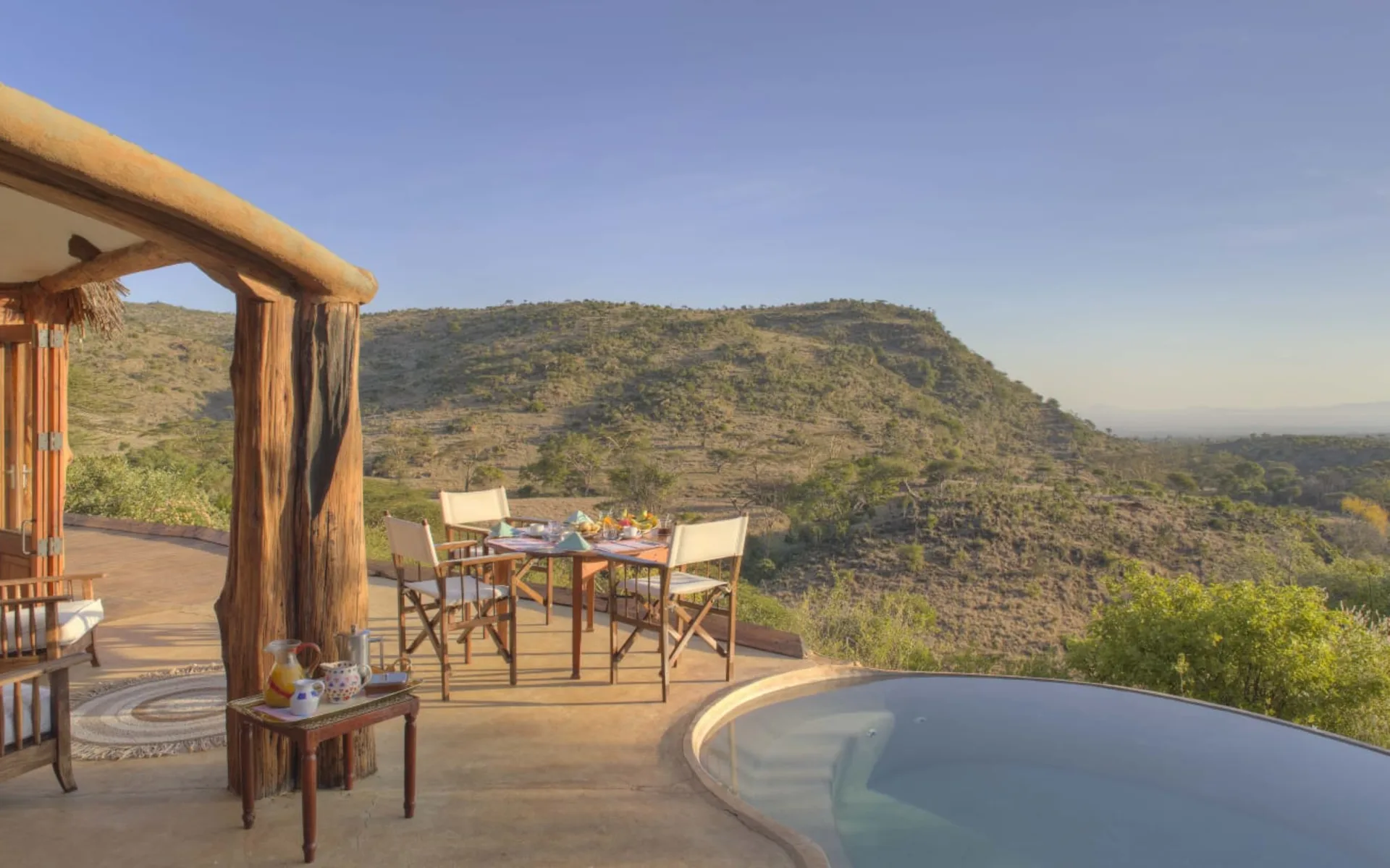 Lewa Wilderness in Laikipia:  Hillside