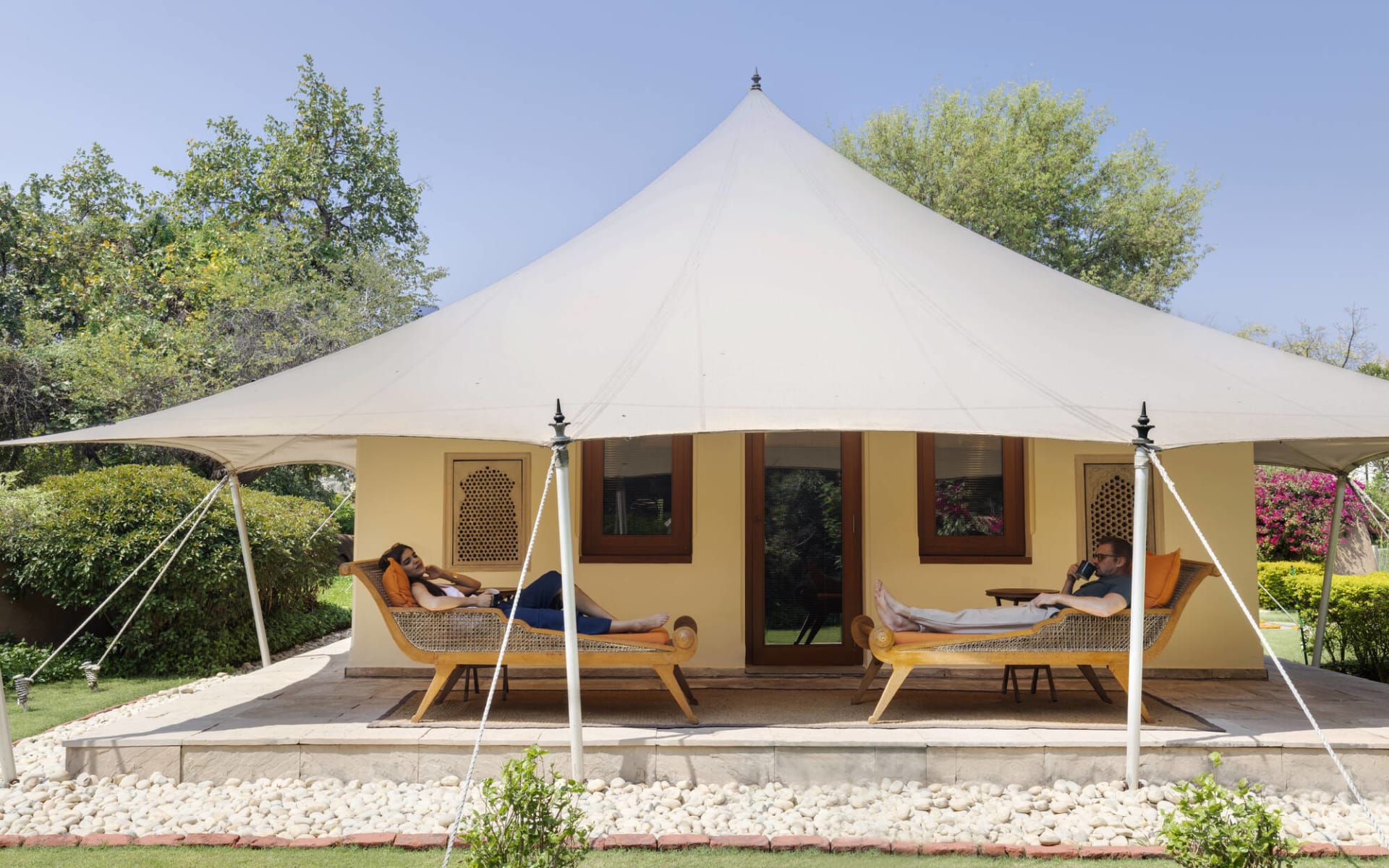 The Oberoi Vanyavilas Wildlife Resort in Ranthambore: Luxury Tent