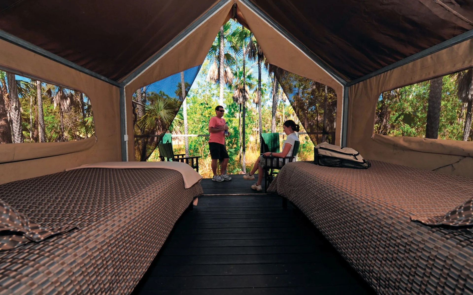 APT Mitchell Falls Wilderness Lodge in Kimberley:  Mitchell Falls Wilderness Lodge - Mitchell Falls Standard