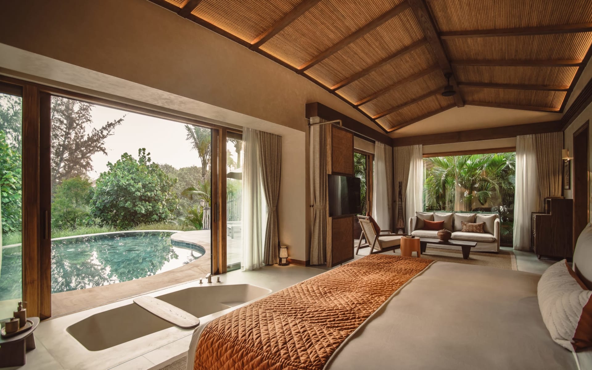 Namia River Retreat in Hoi An:  Nipa Pool Villa