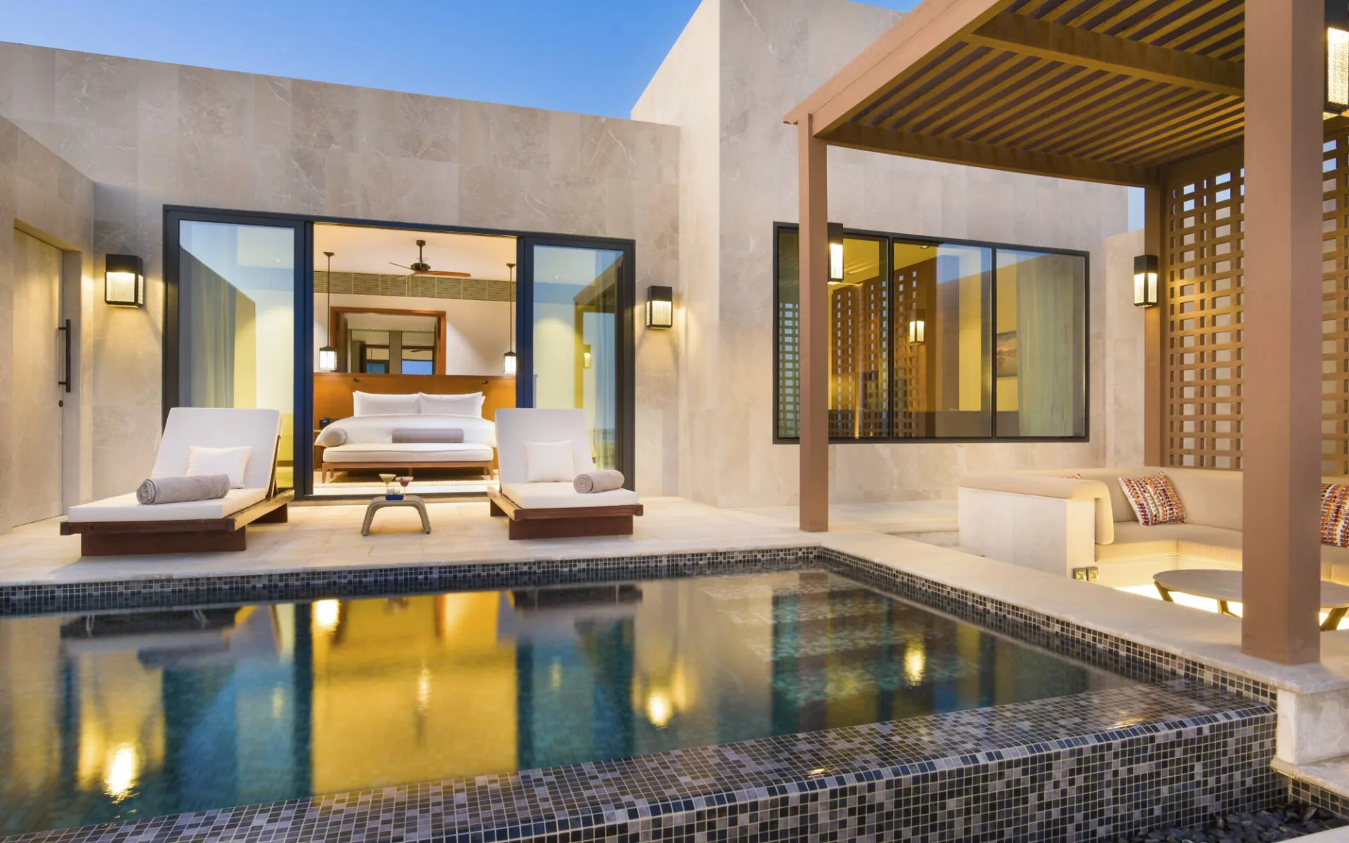 Alila Hinu Bay in Salalah:  pool Villa