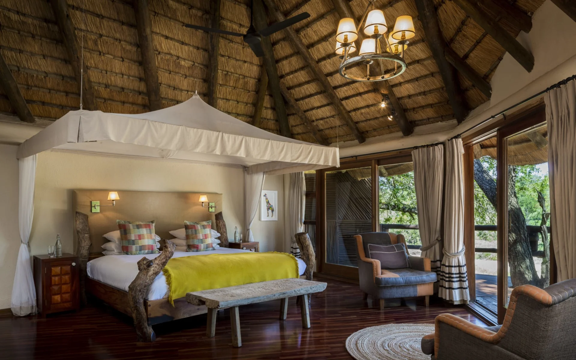 Ulusaba Safari Lodge in Sabi Sands: River Room 1 - Safari Lodge