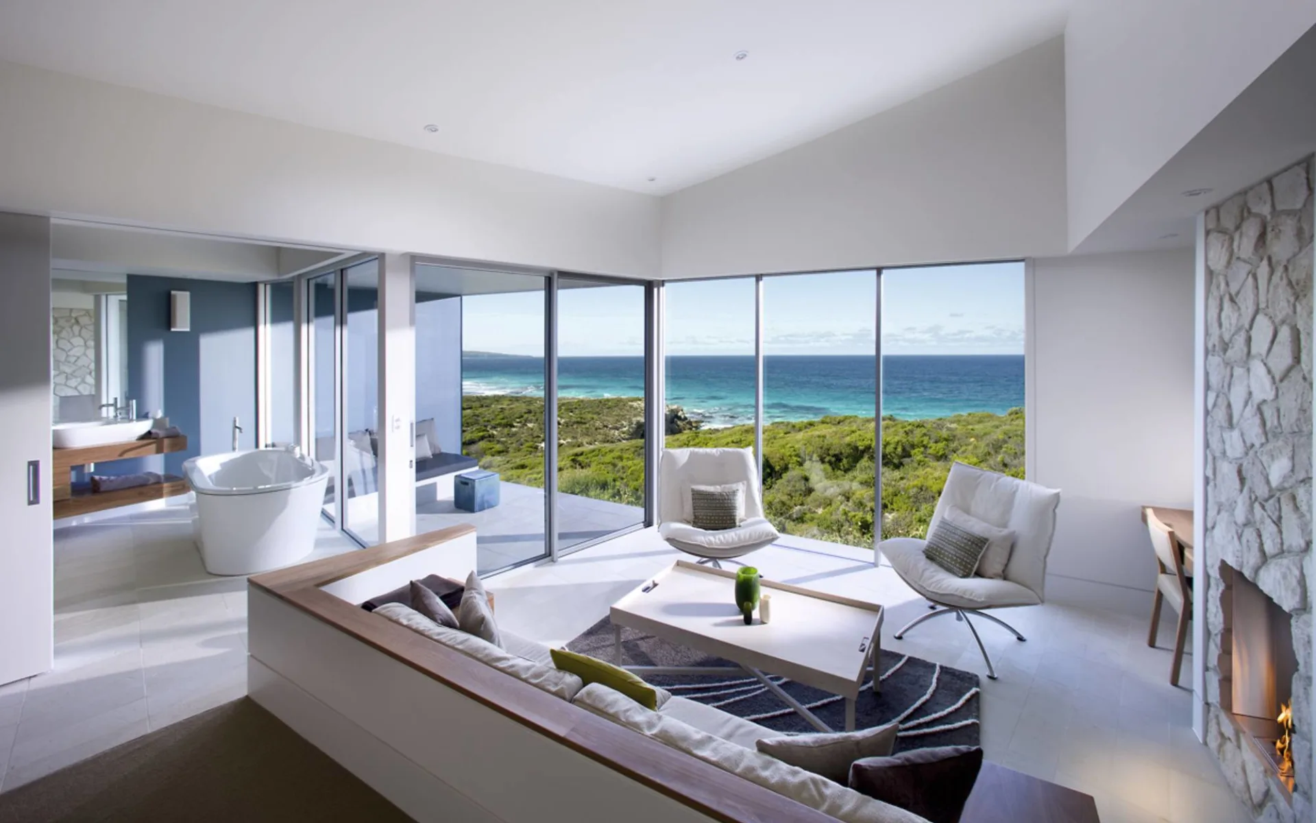 Southern Ocean Lodge in Kangaroo I.- Flinders Chase N.P.:  Southern Ocean Lodge - Ocean Retreat