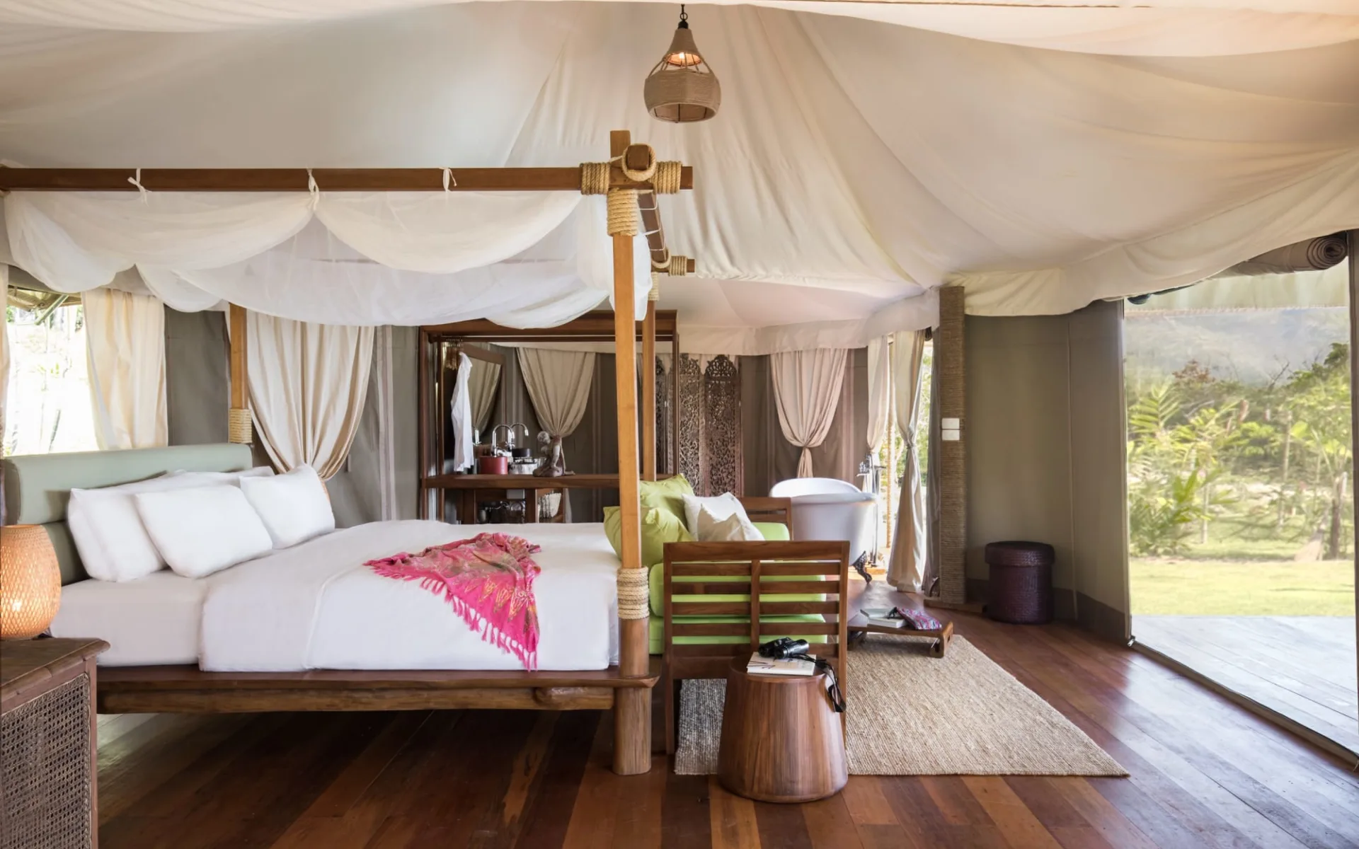 9 Hornbills Tented Camp in Ko Yao: Tented Pool Villa