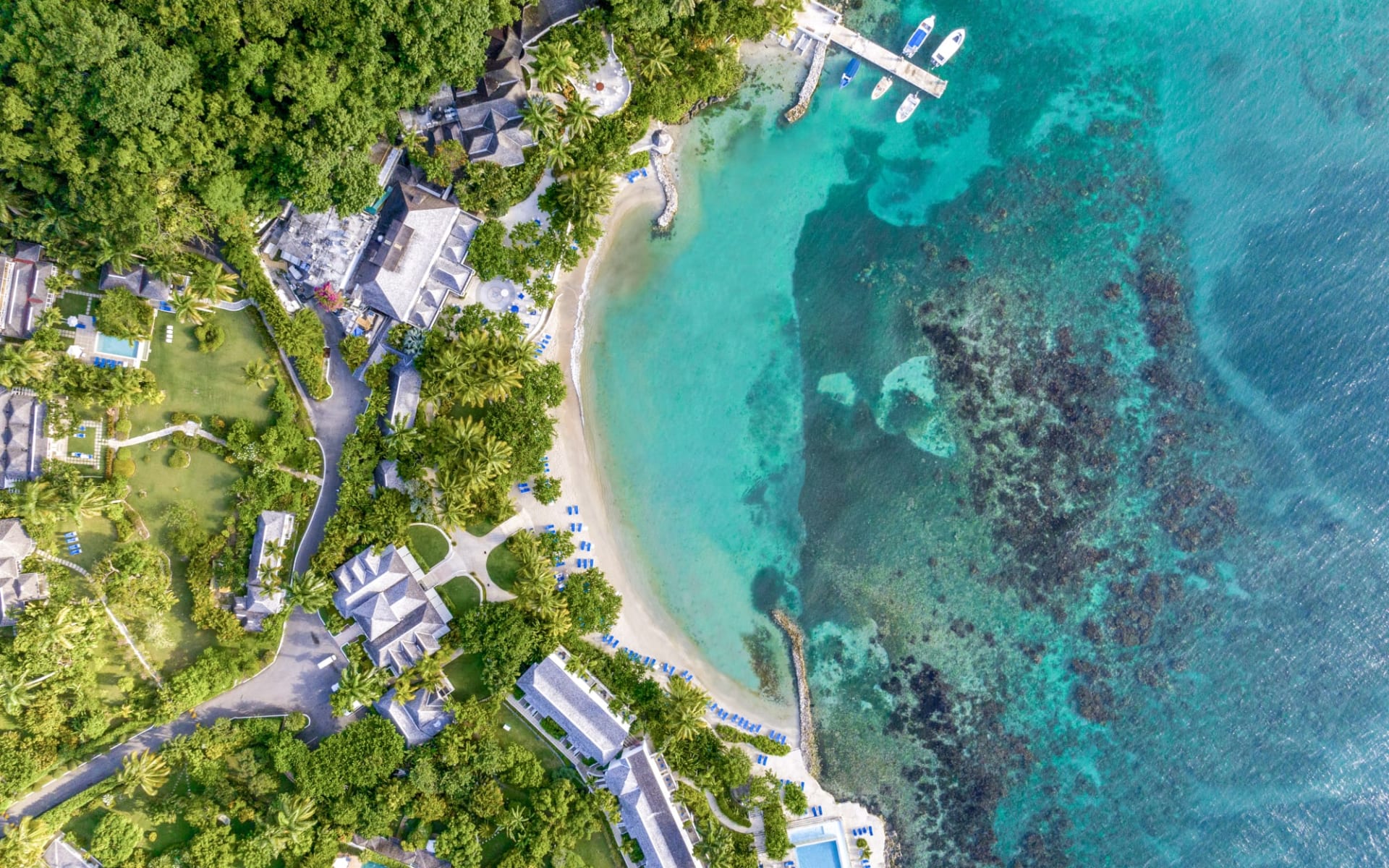 Round Hill Hotel in Montego Bay: Round Hill Ariel