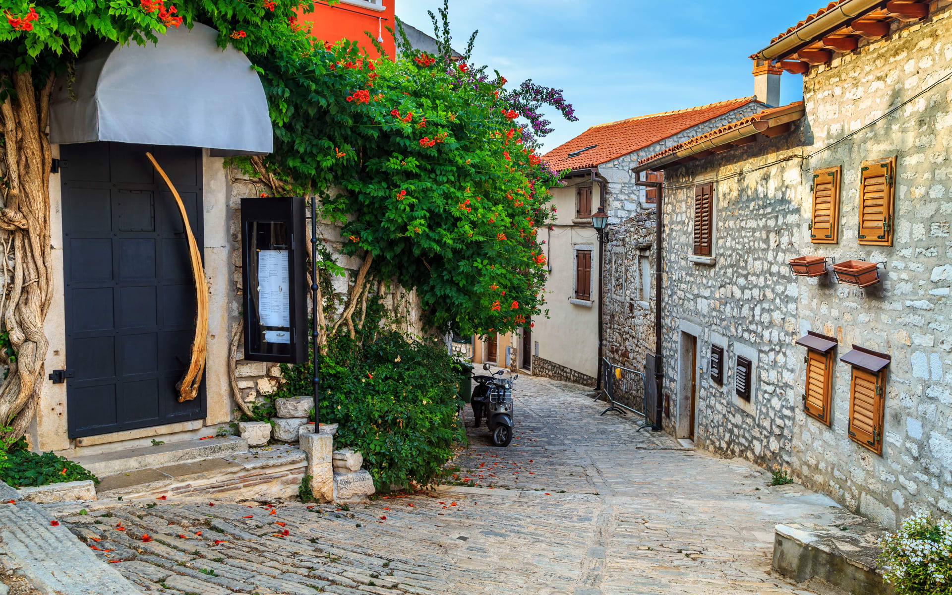 Badeferien im Grand Park Hotel Rovinj: Rovinj_Gassen_