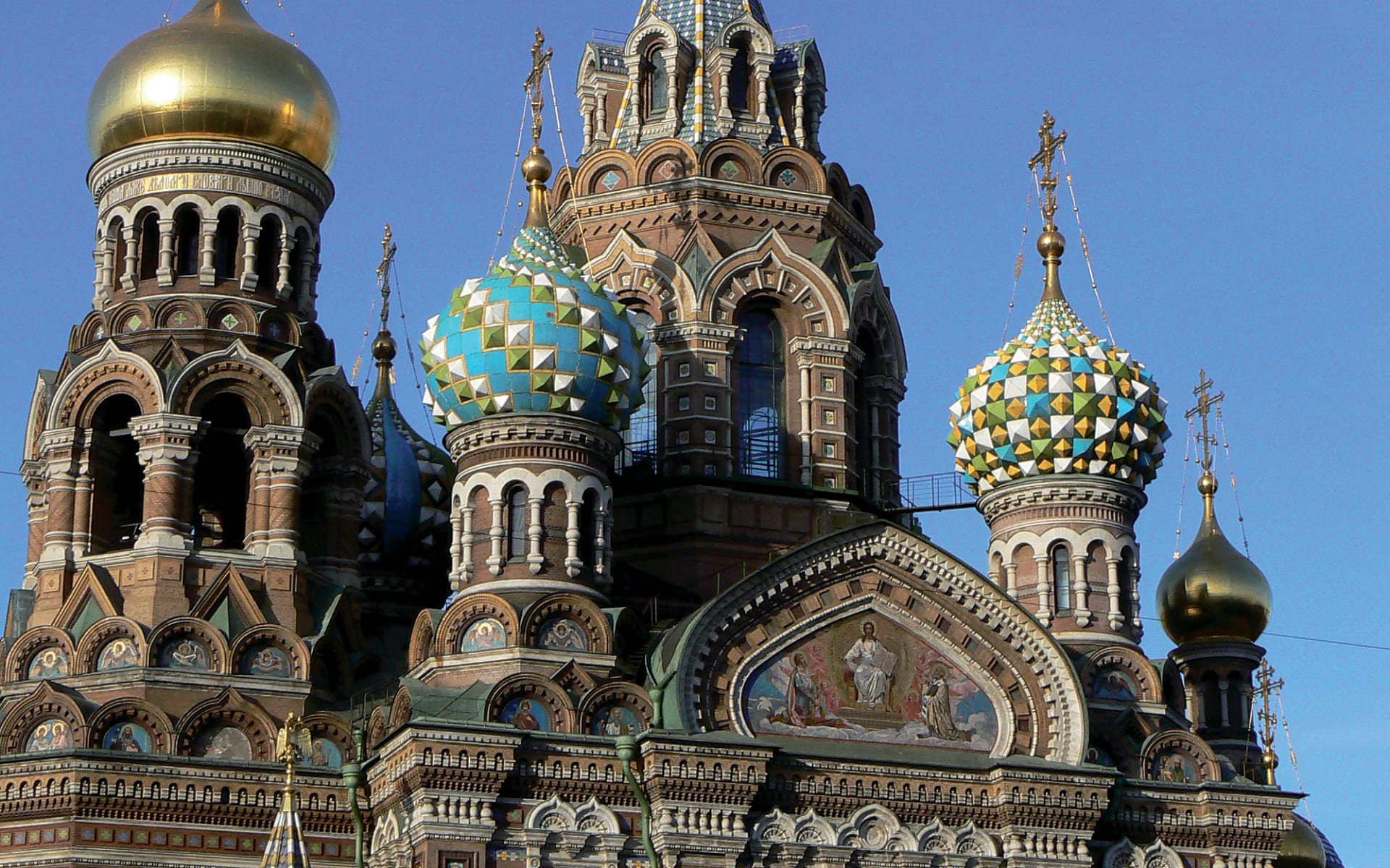 Russische Kontraste - Moskau und St.Petersburg: Russische Kontraste_Auferstehungskirche (4)