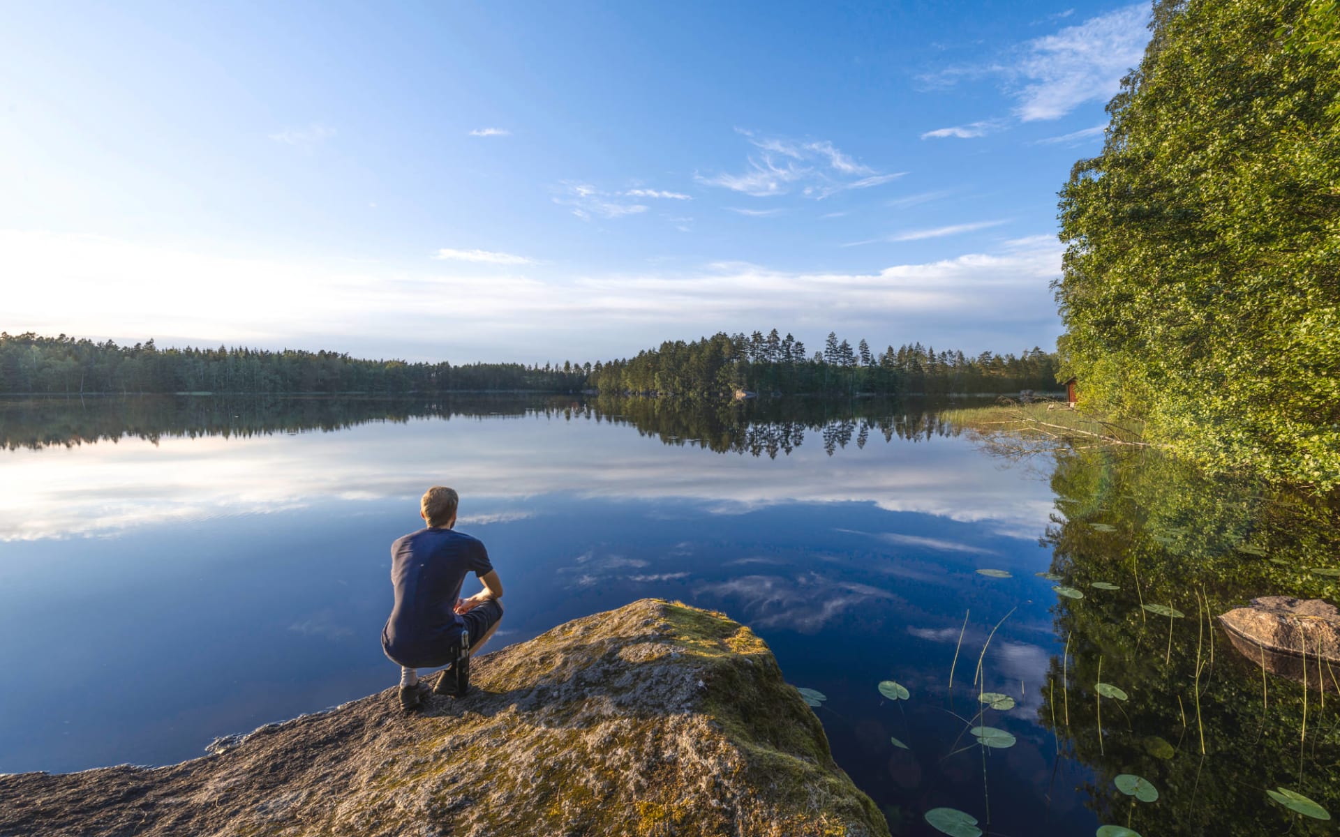 Ferienhäuser von Lars in Rimforsa: Schweden Rimforsa Lake