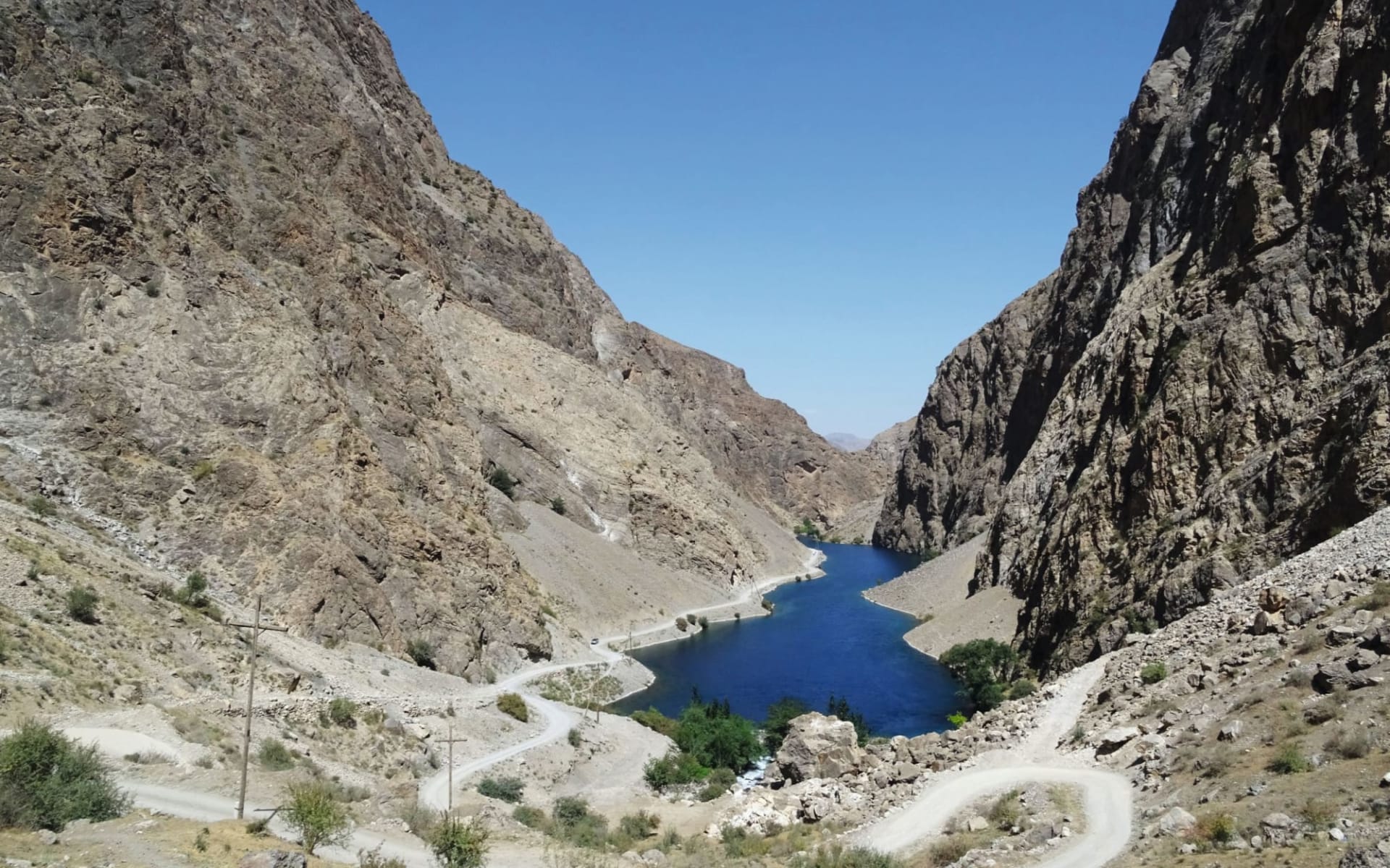 Faszinierendes Tajikistan ab Duschanbe: Tajikistan_first lake_Sonja