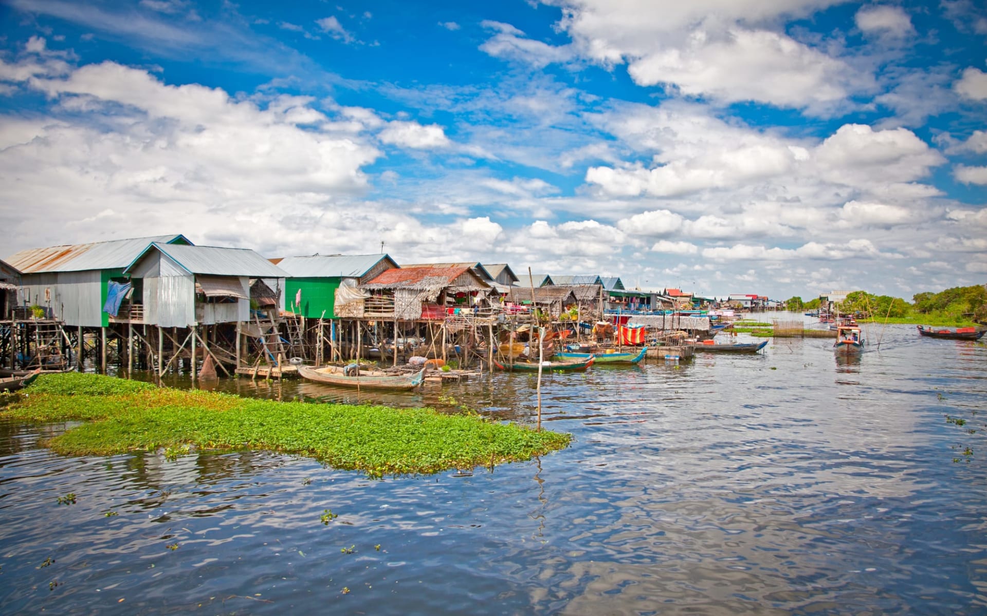 Im Wilden Westen Kambodschas ab Siem Reap: Tonle Sap Floating Village