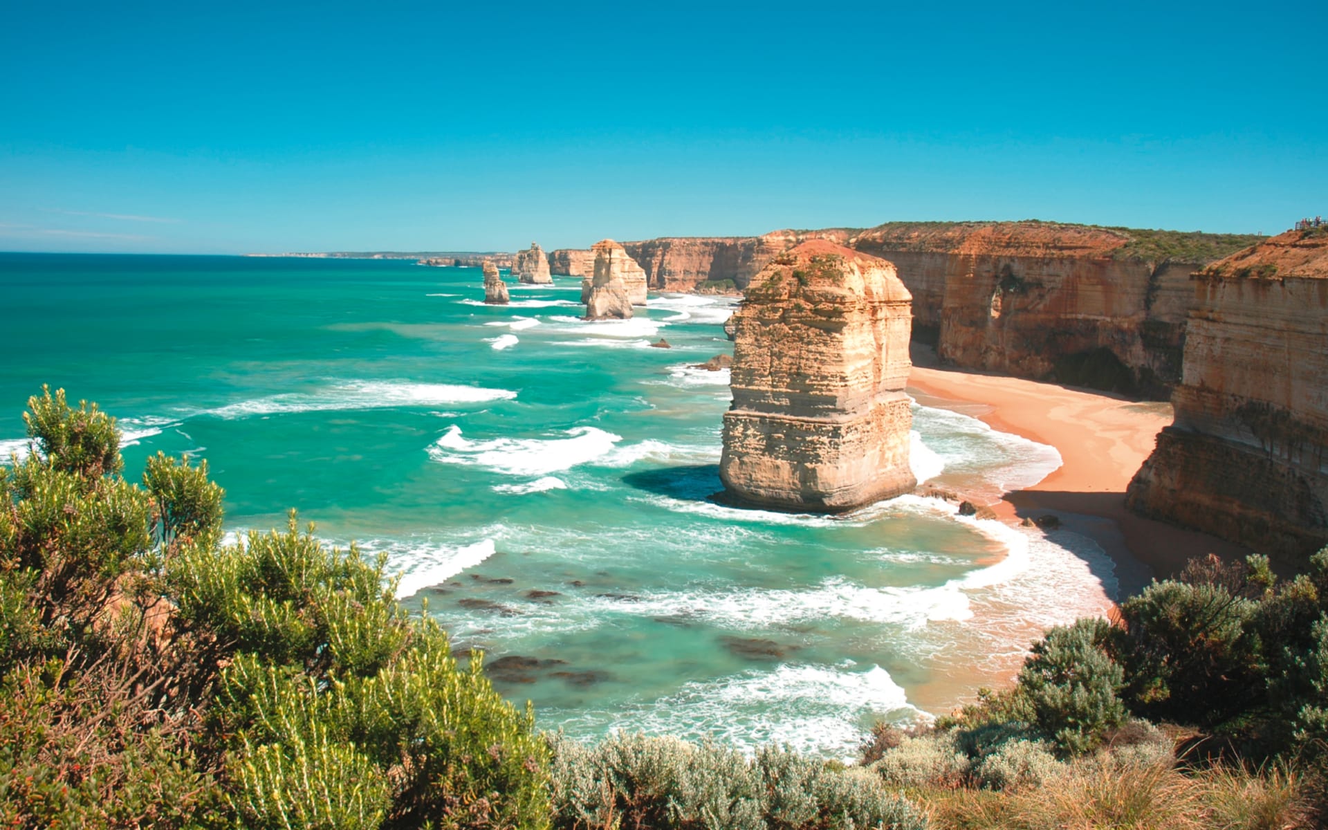 Great Ocean Road ab Melbourne: Twelve_Apostles_Victoria_Australien