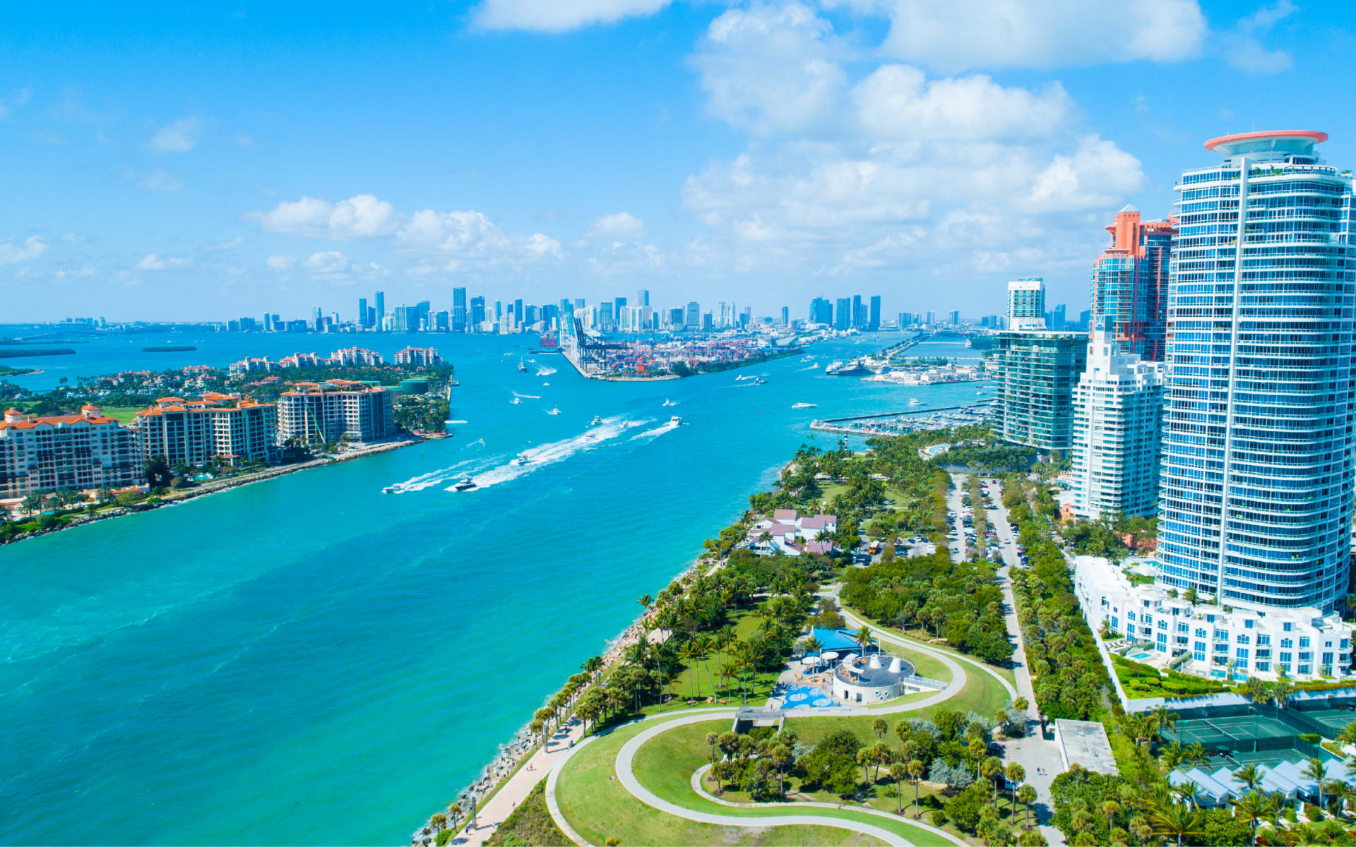Florida für Gross und Klein ab Miami: USA_Miami_SouthPointePark