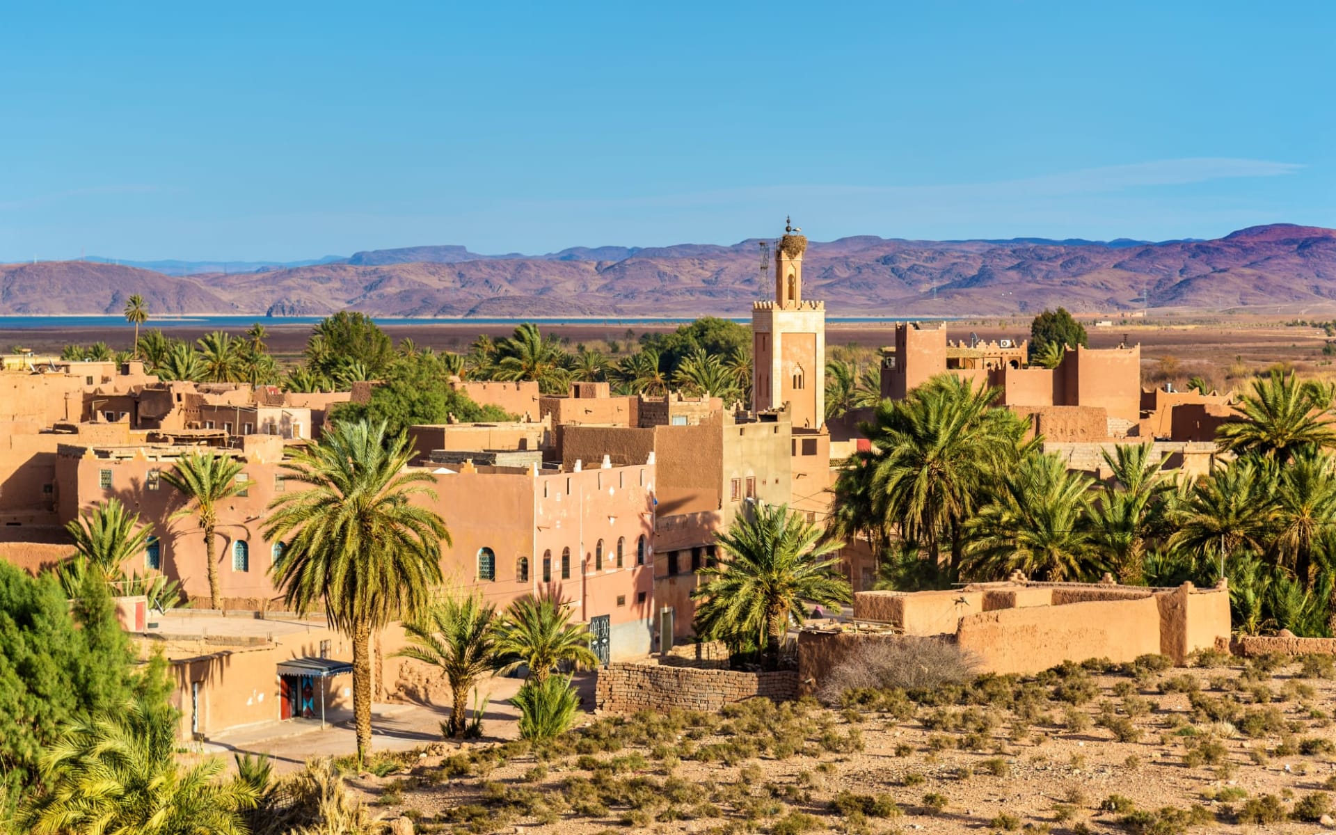 Selbstfahrer-Tour: Der Süden für Geniesser ab Marrakesch: View to Ouarzazate