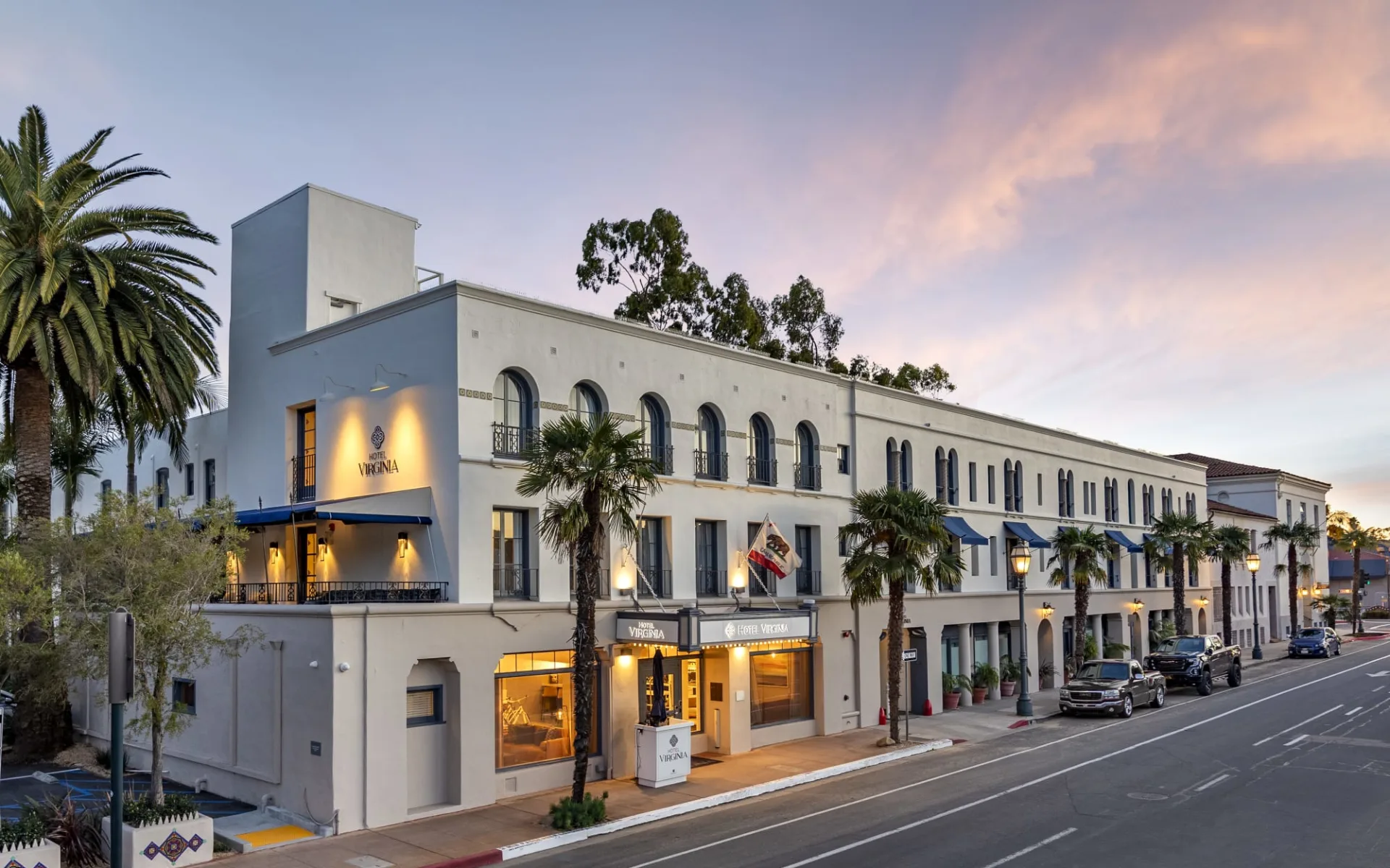 Hotel Virginia Santa Barbara: Virginia Hotel_Aussen_Webseit