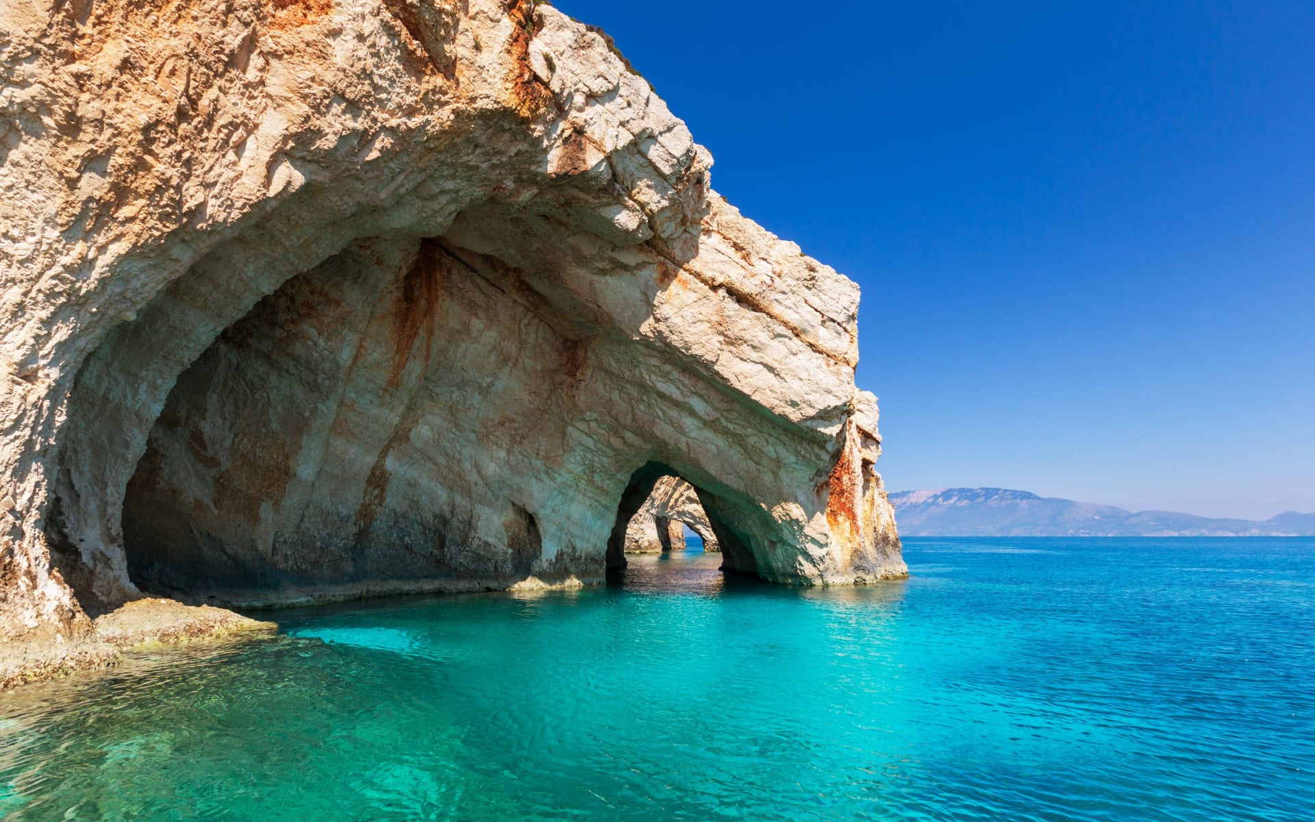 Badeferien im Domes Aulus Zante, Autograph Collection ab Zakynthos: Zakynthos_Blue_Caves_